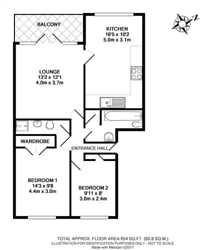 2 Bedrooms Flat to rent in Whitecross Gardens, York YO31