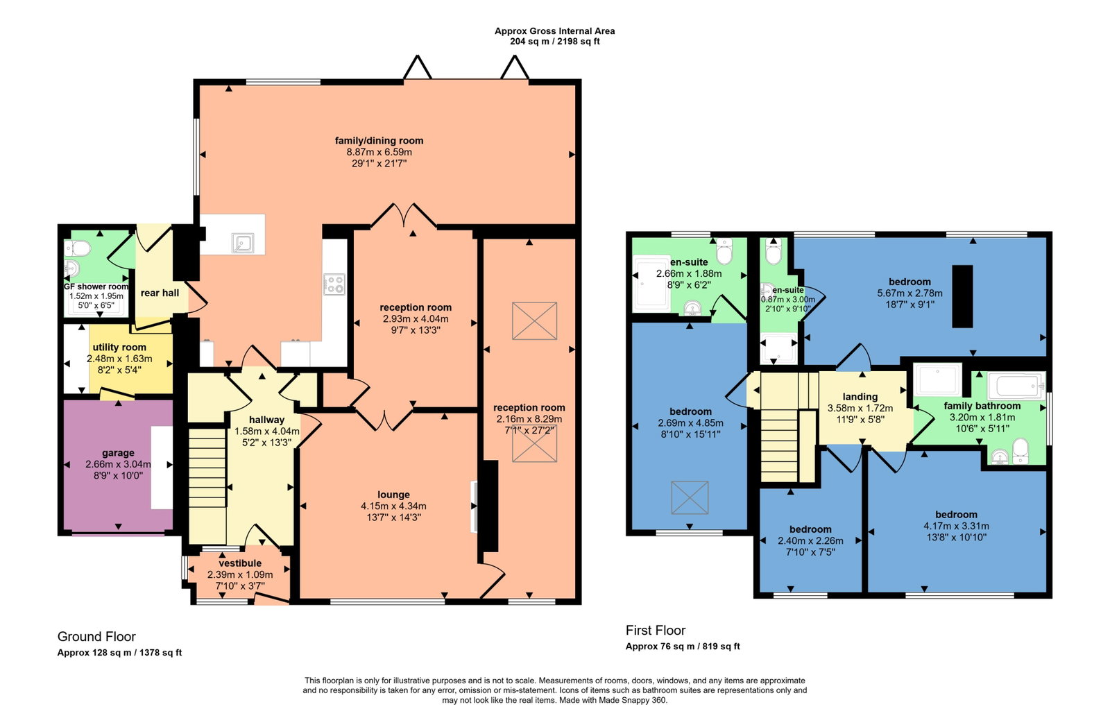 29, Millcroft, Carlisle floorplan