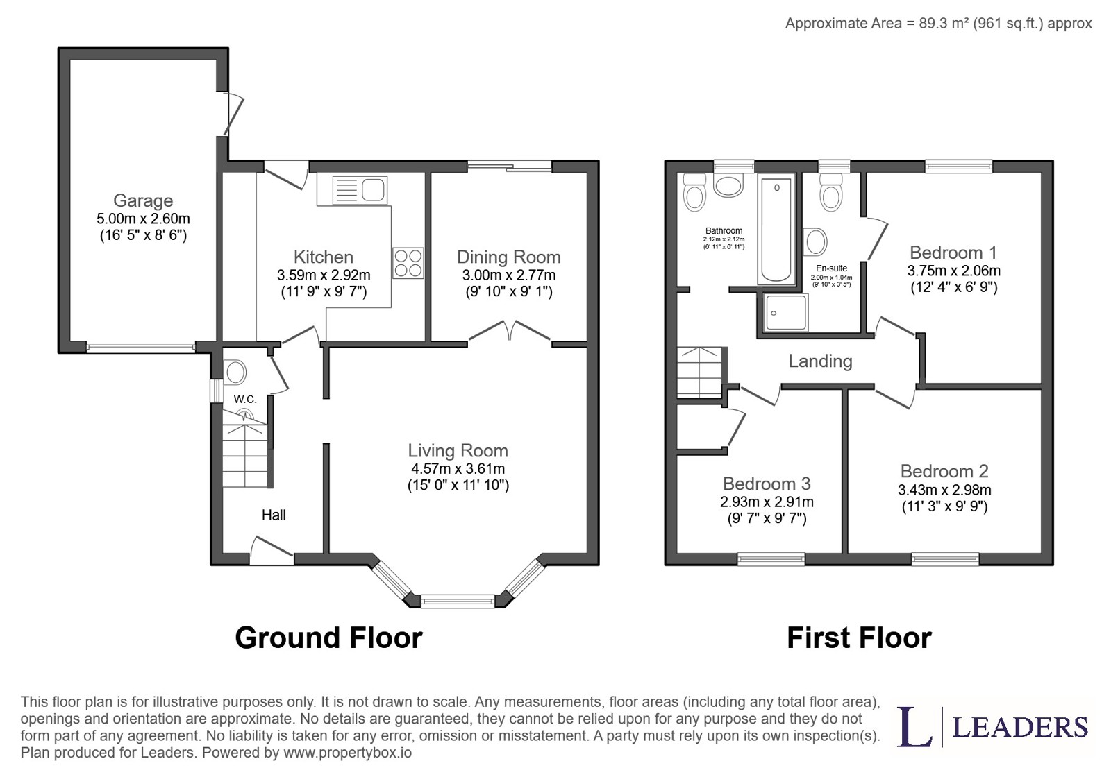 2, Victoria Gate, Harlow floorplan