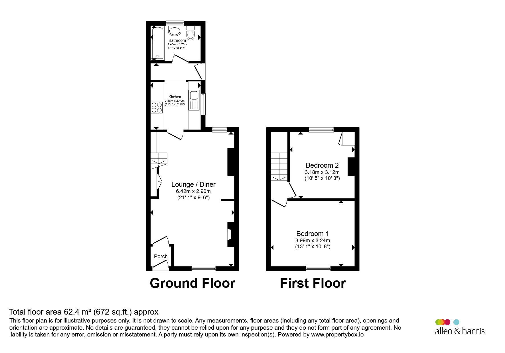 21, Avening Street, Swindon floorplan