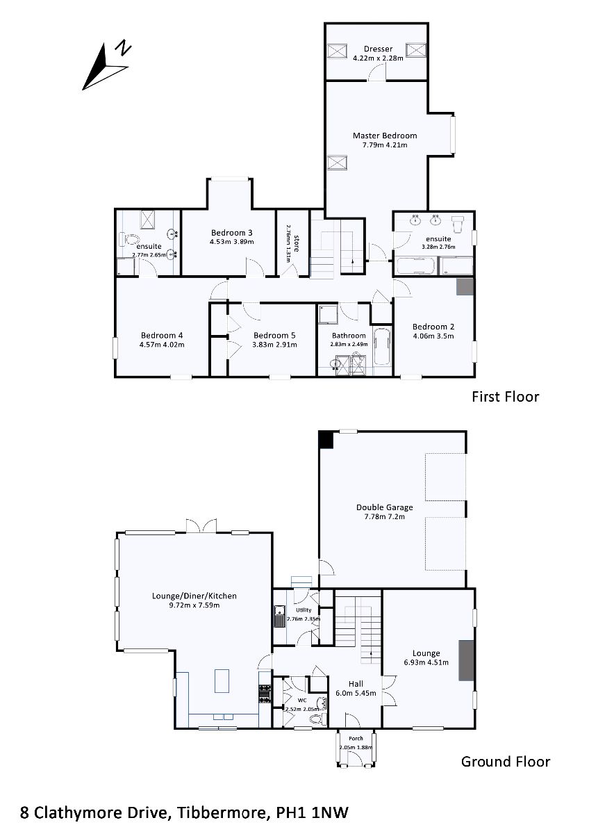 5 Bedrooms Detached house for sale in 8 Clathymore Drive, Tibbermore PH1