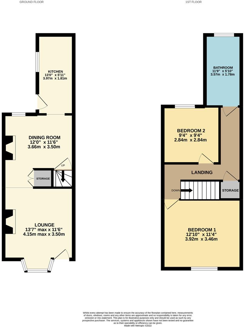 32, Sylvan Street, Leicester floorplan