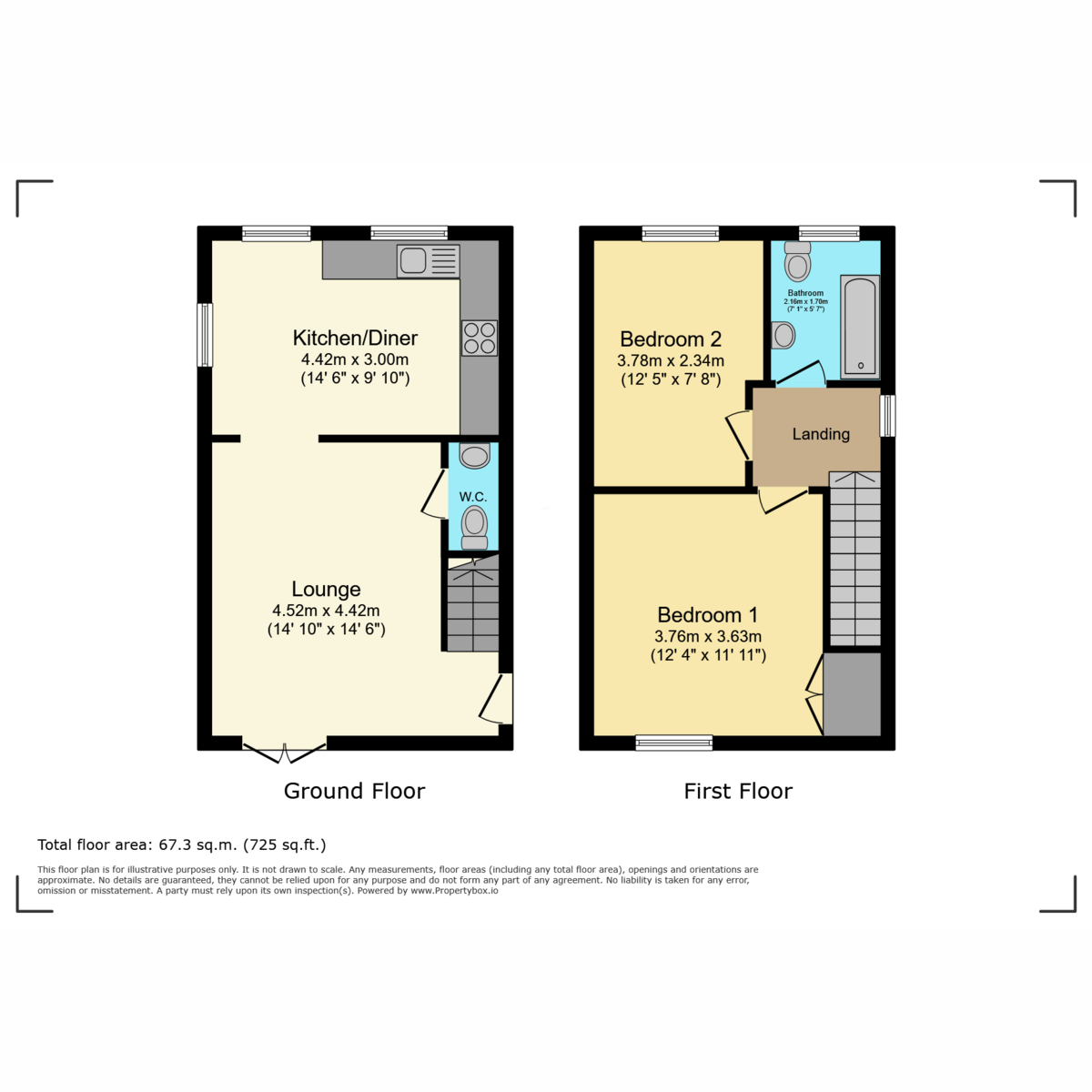 78, Nelson Drive, Cowes floorplan