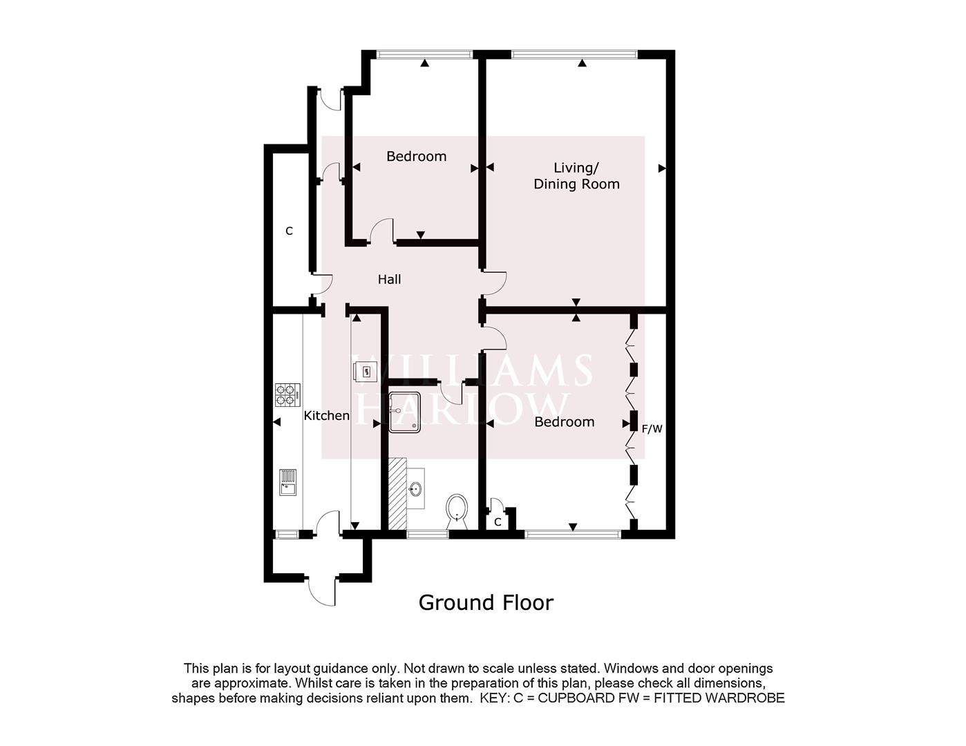 2 Bedrooms Maisonette to rent in Garratts Lane, Banstead SM7