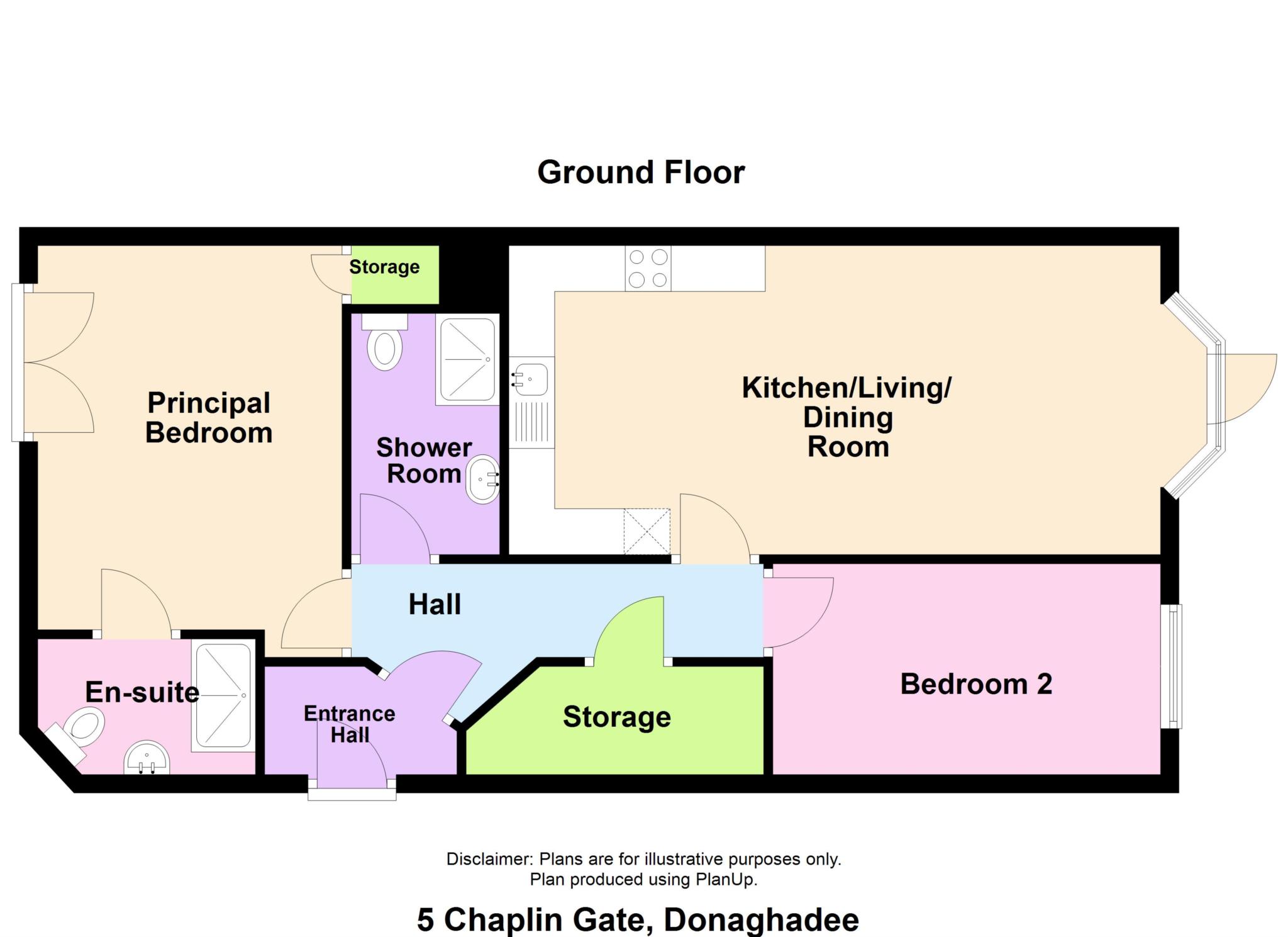 5, Chaplin Gate, Donaghadee floorplan
