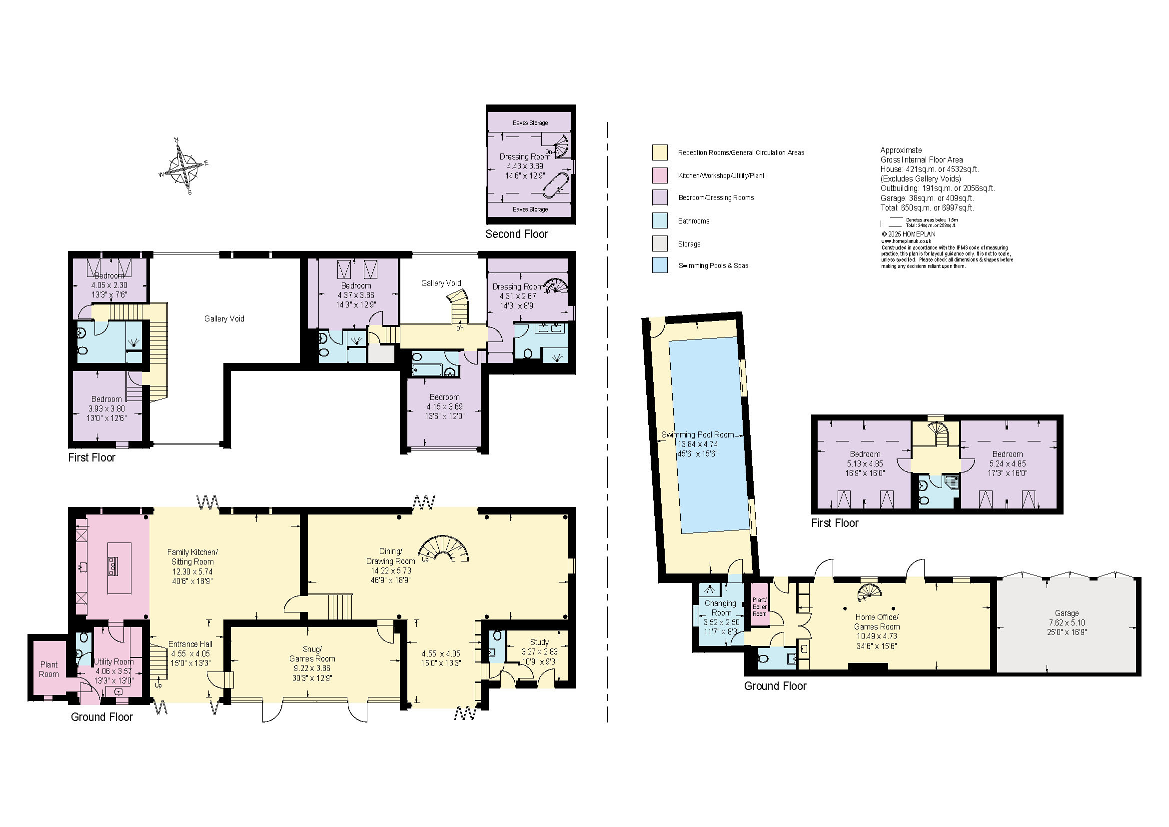 Lutmans Haven, Reading floorplan