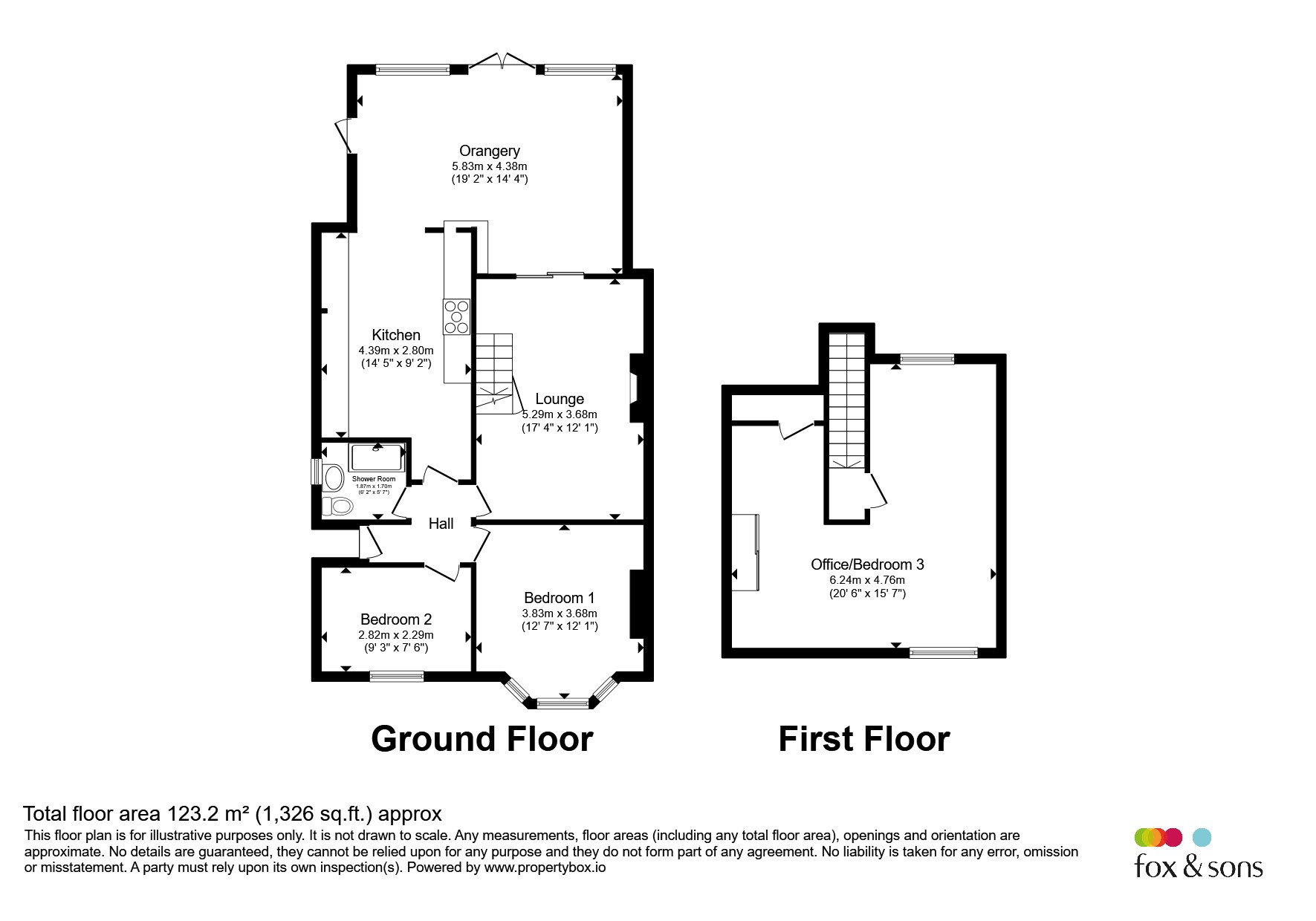 44, Busticle Lane, Lancing floorplan