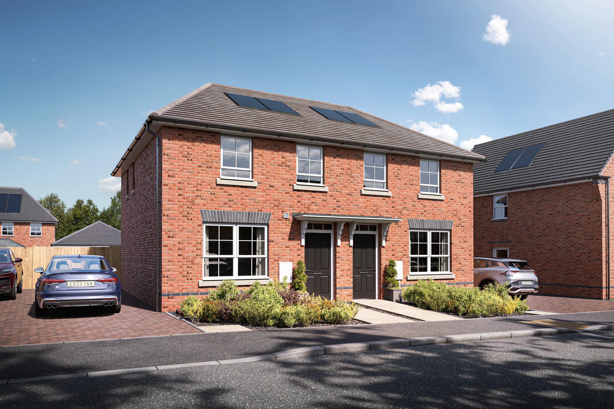 The 3 Bedroom Archford At Ryebank Gate Dwh Plots 208-209