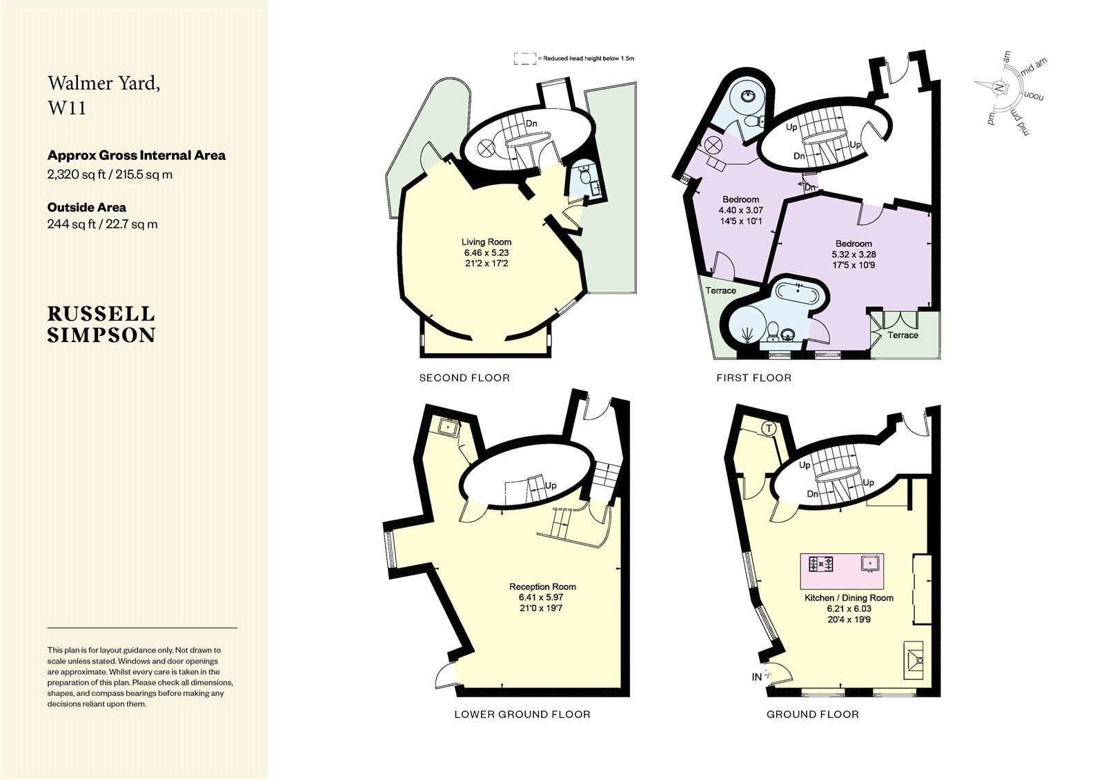 Walmer Yard, London floorplan
