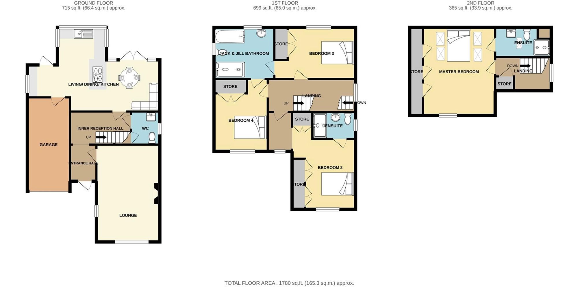 4 Pavilion Way, Congleton floorplan