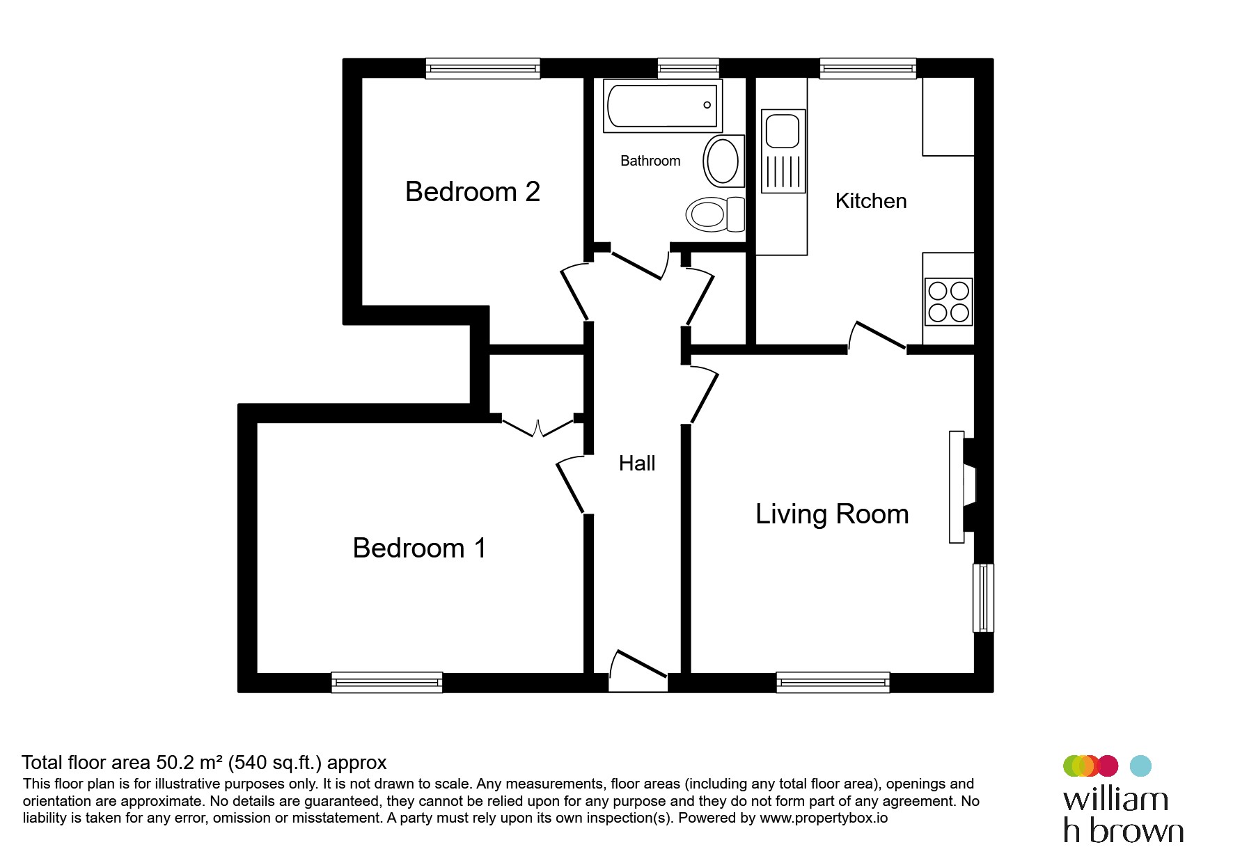 10, St. Georges Walk, Hull floorplan