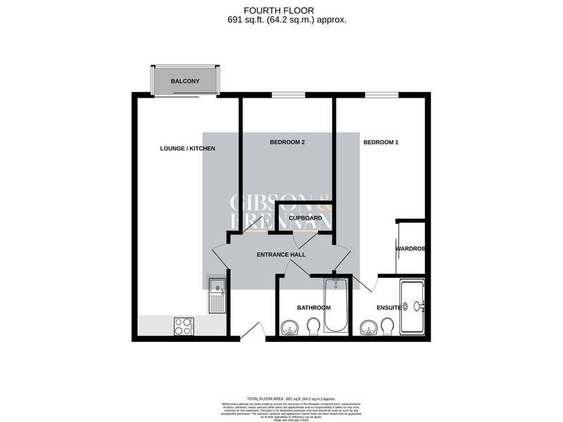 619, Cherrydown East, Basildon floorplan