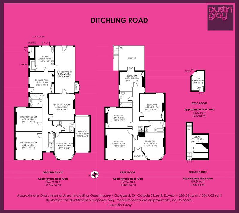 212, Ditchling Road, Brighton floorplan