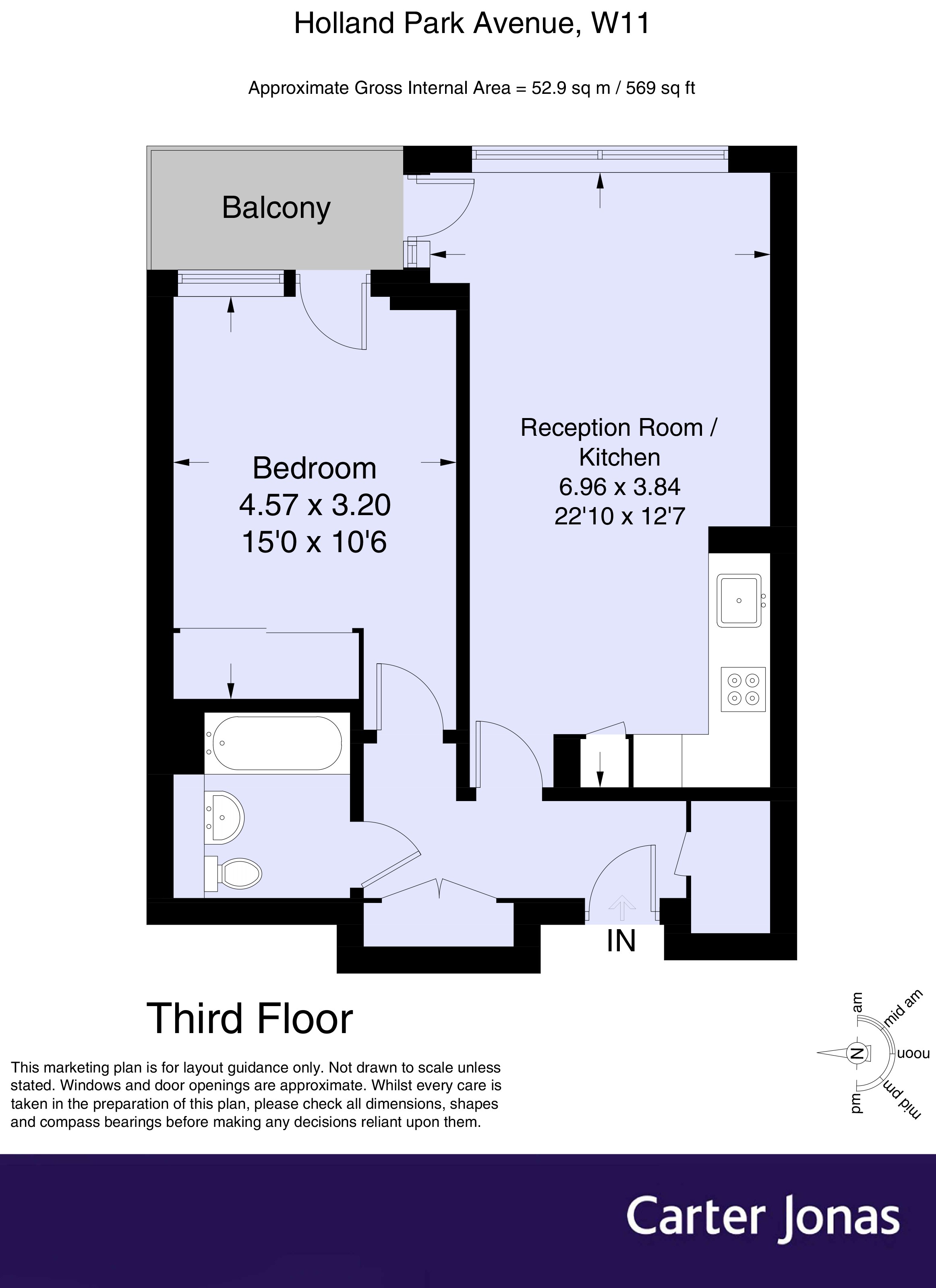 1 Bedrooms Flat to rent in Holland Park Avenue, London W11