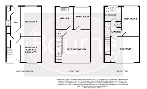 4 Bedrooms Terraced house to rent in Baillie Road, Guildford GU1