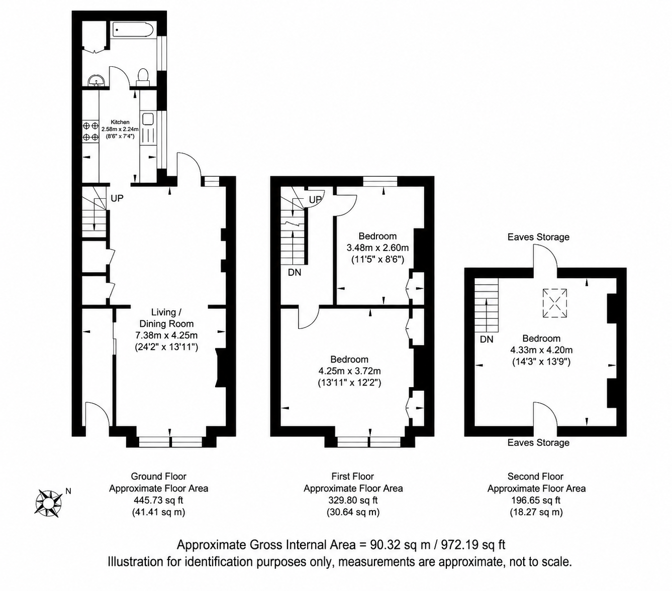 55, Bennett Road, Brighton floorplan