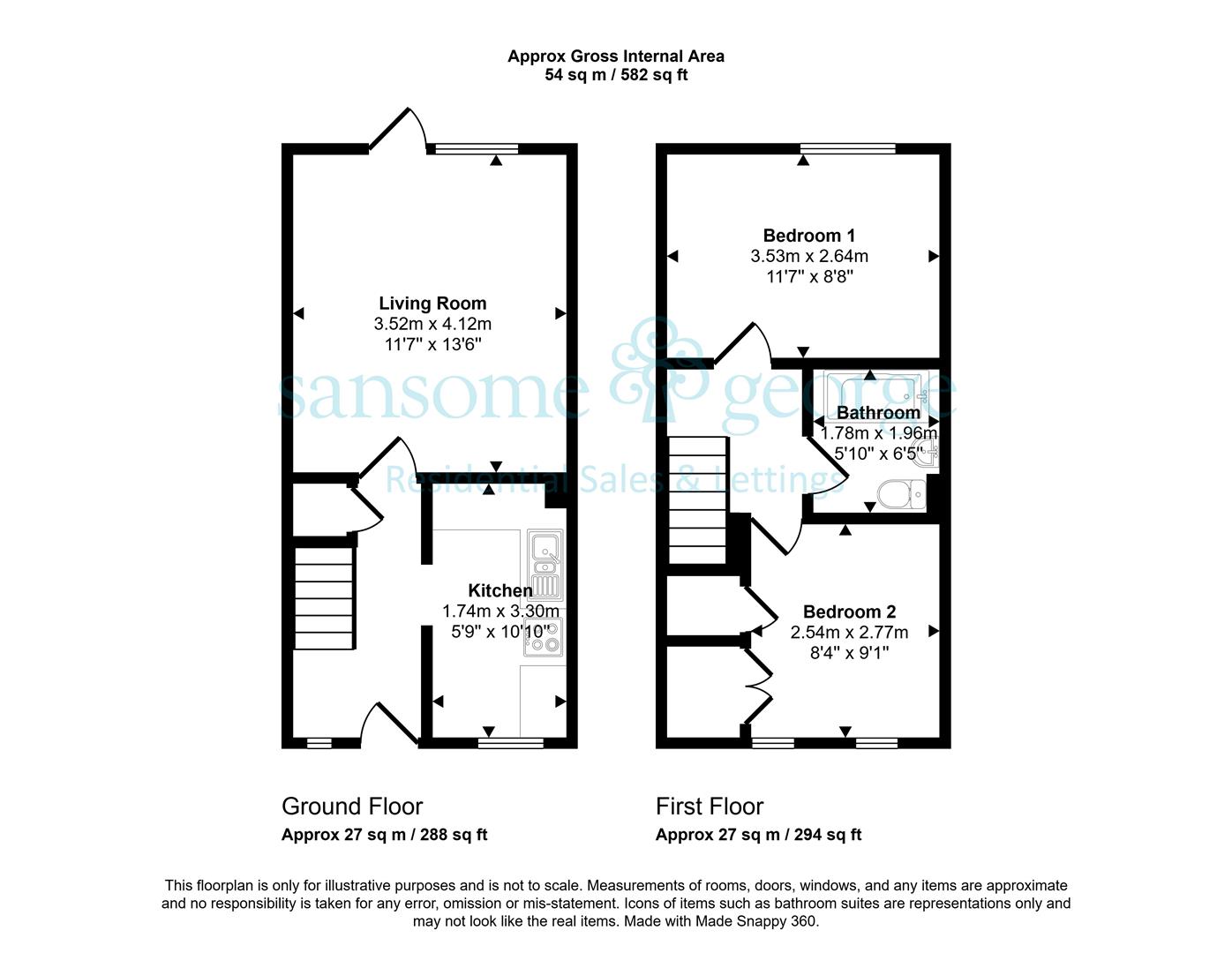 3, Talbot Way, Reading floorplan