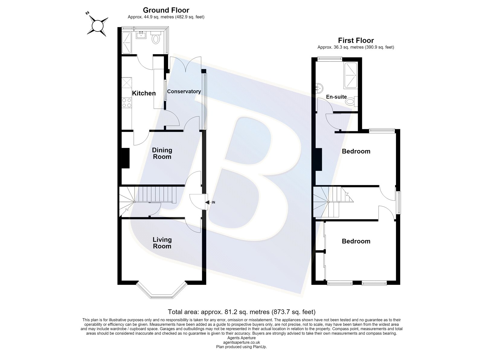 11, Cotleigh Road, Romford floorplan