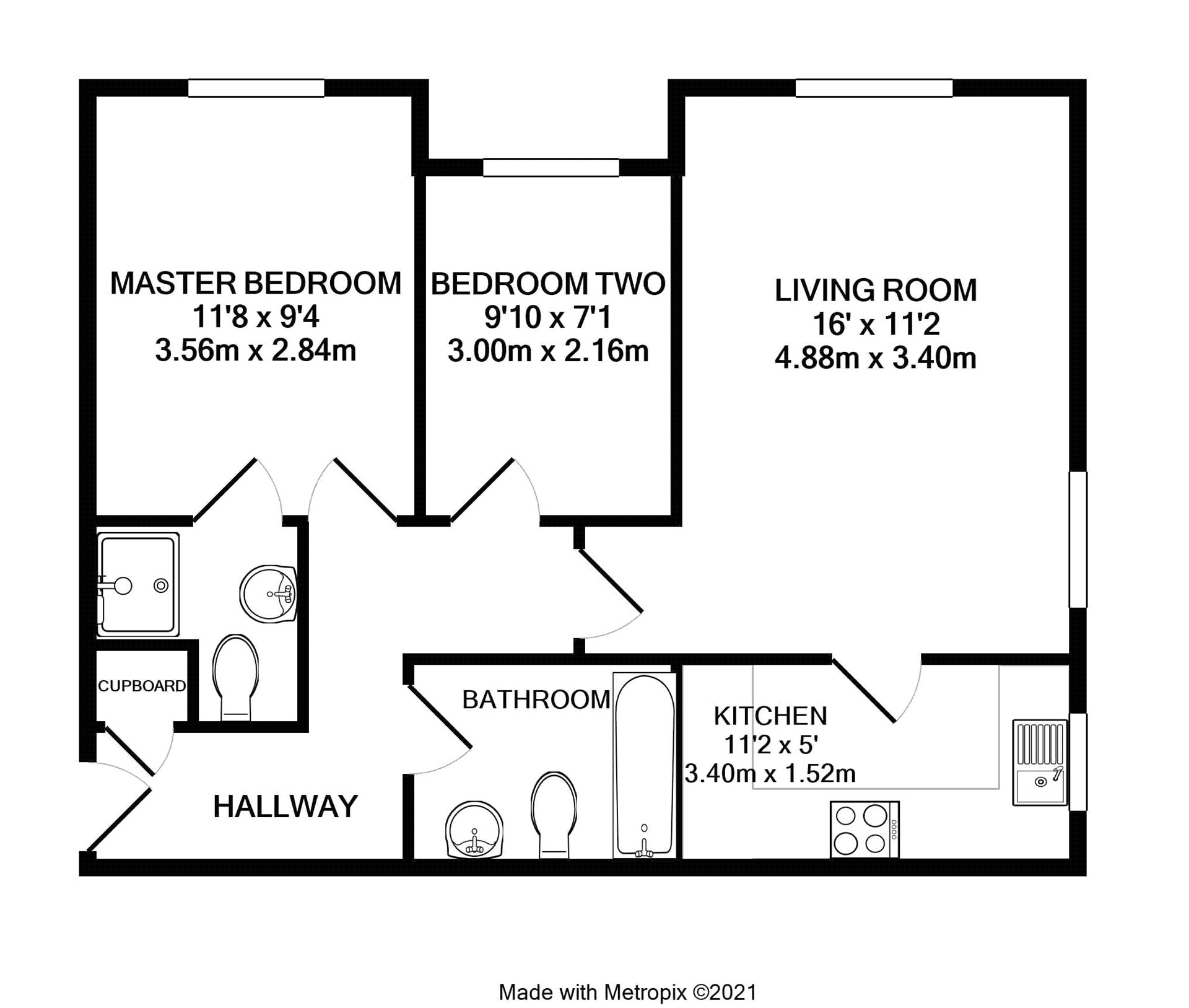 Pine Court, Farnborough floorplan