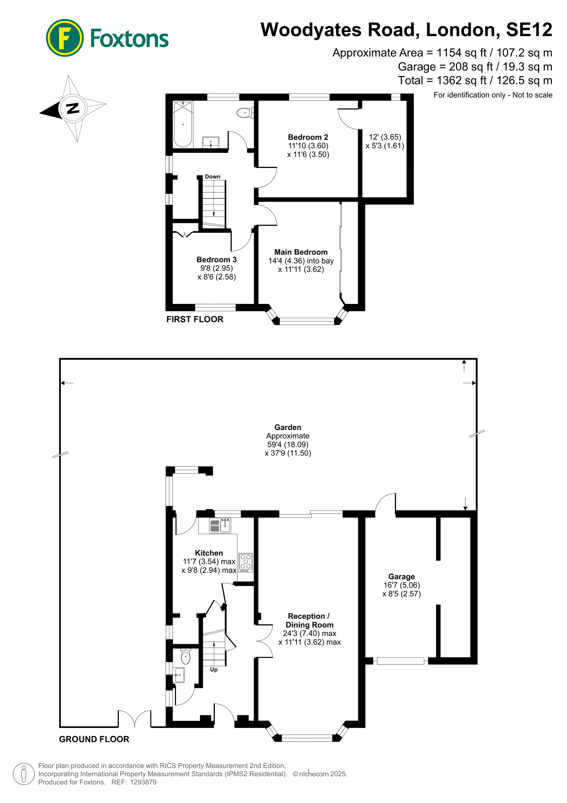 Woodyates Road, Lee floorplan