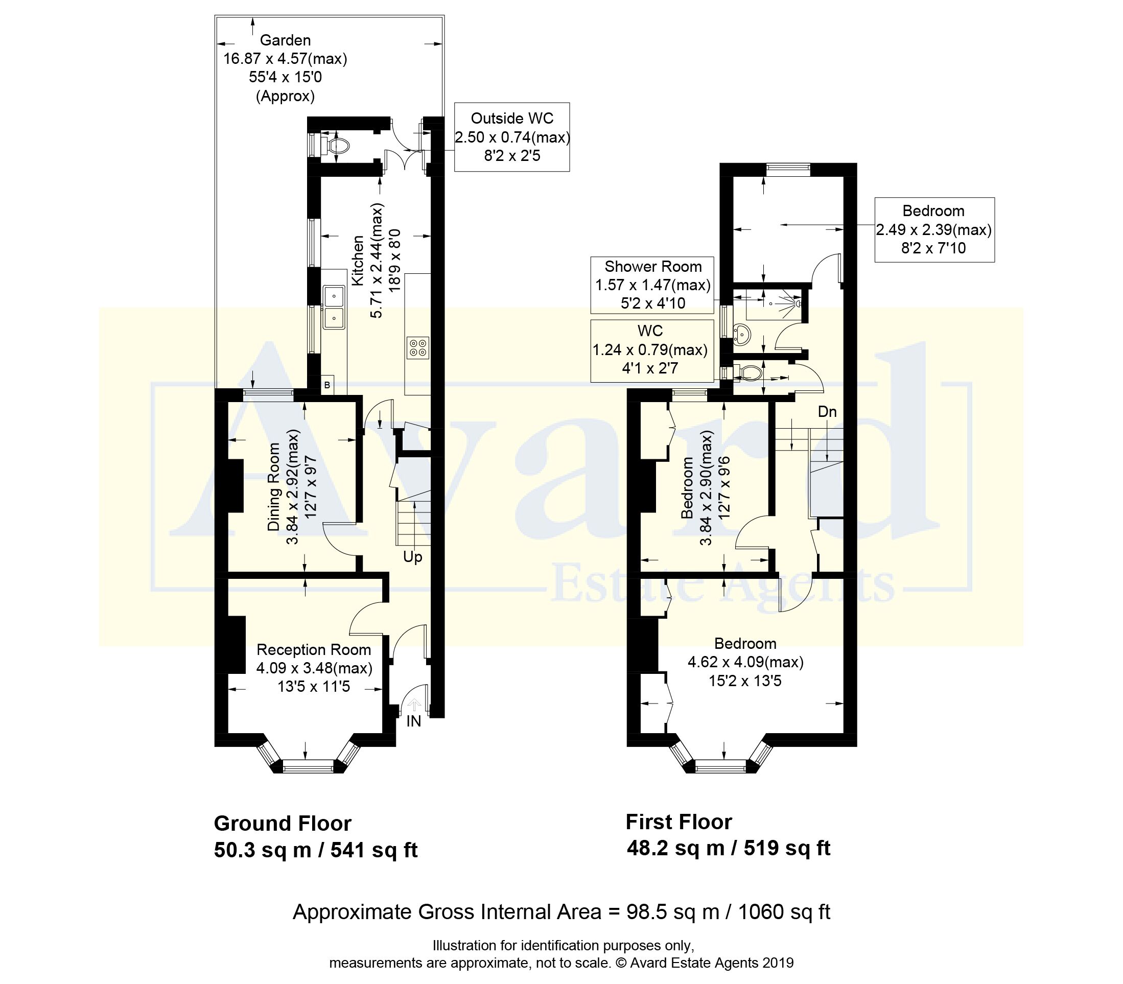 3 Bedrooms Terraced house for sale in Ditchling Road, Brighton, East Sussex BN1