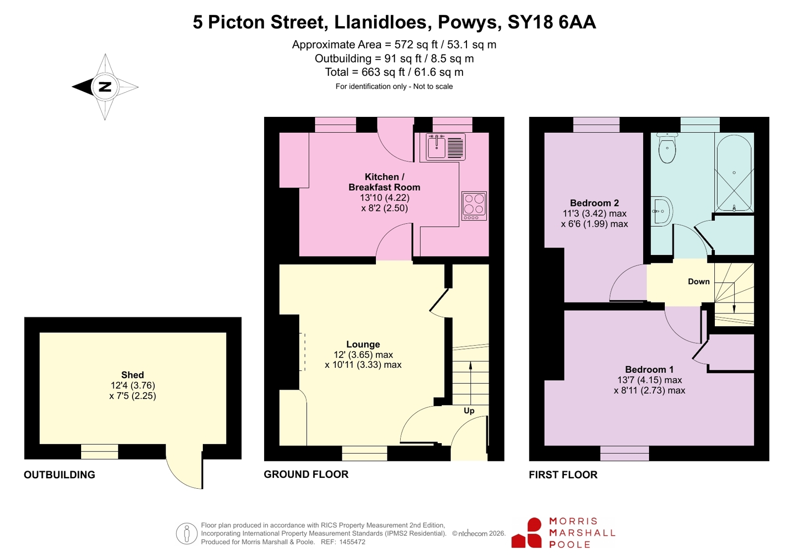 5, Picton Street, Powys floorplan