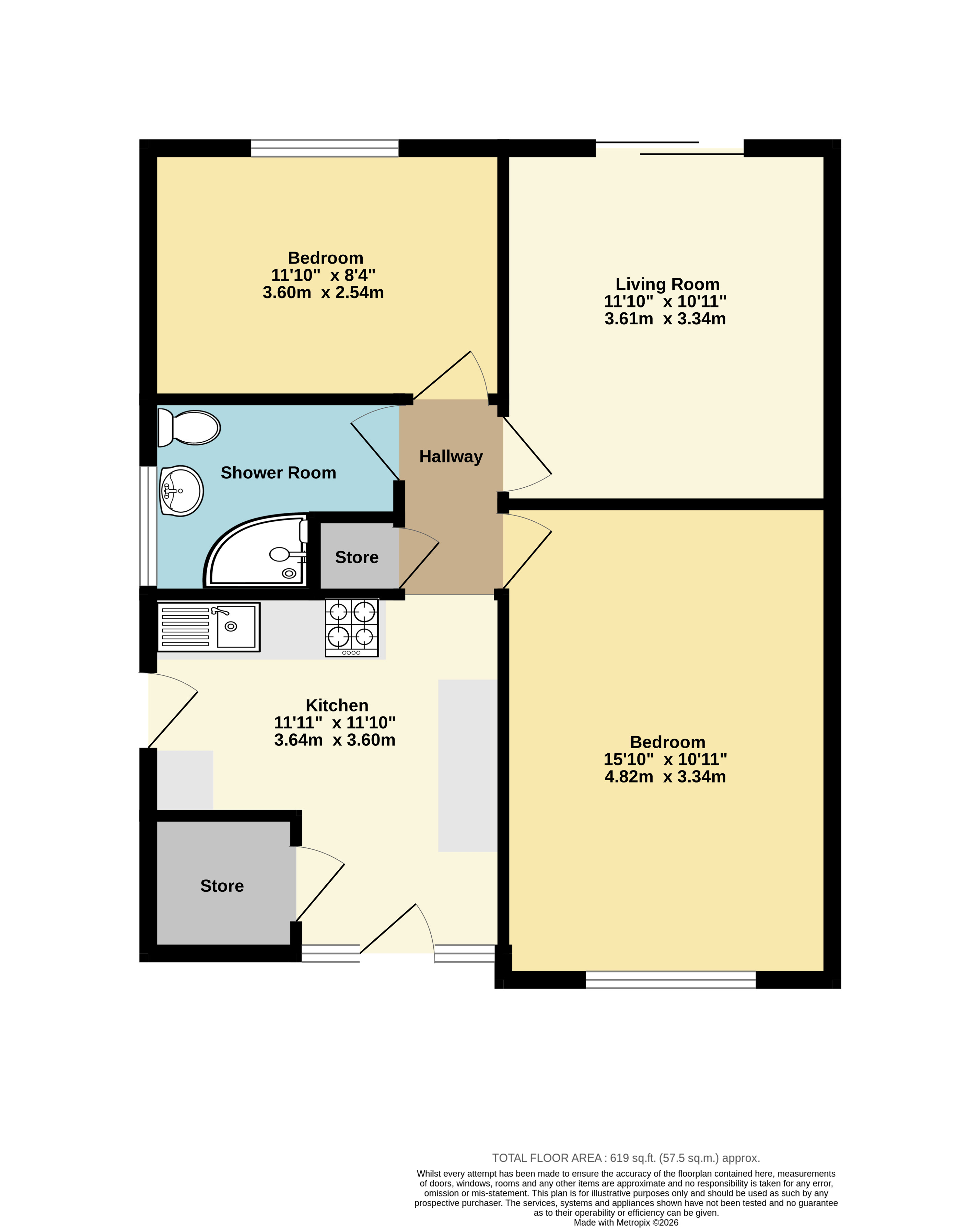 7, Oxenden Crescent, Canterbury floorplan