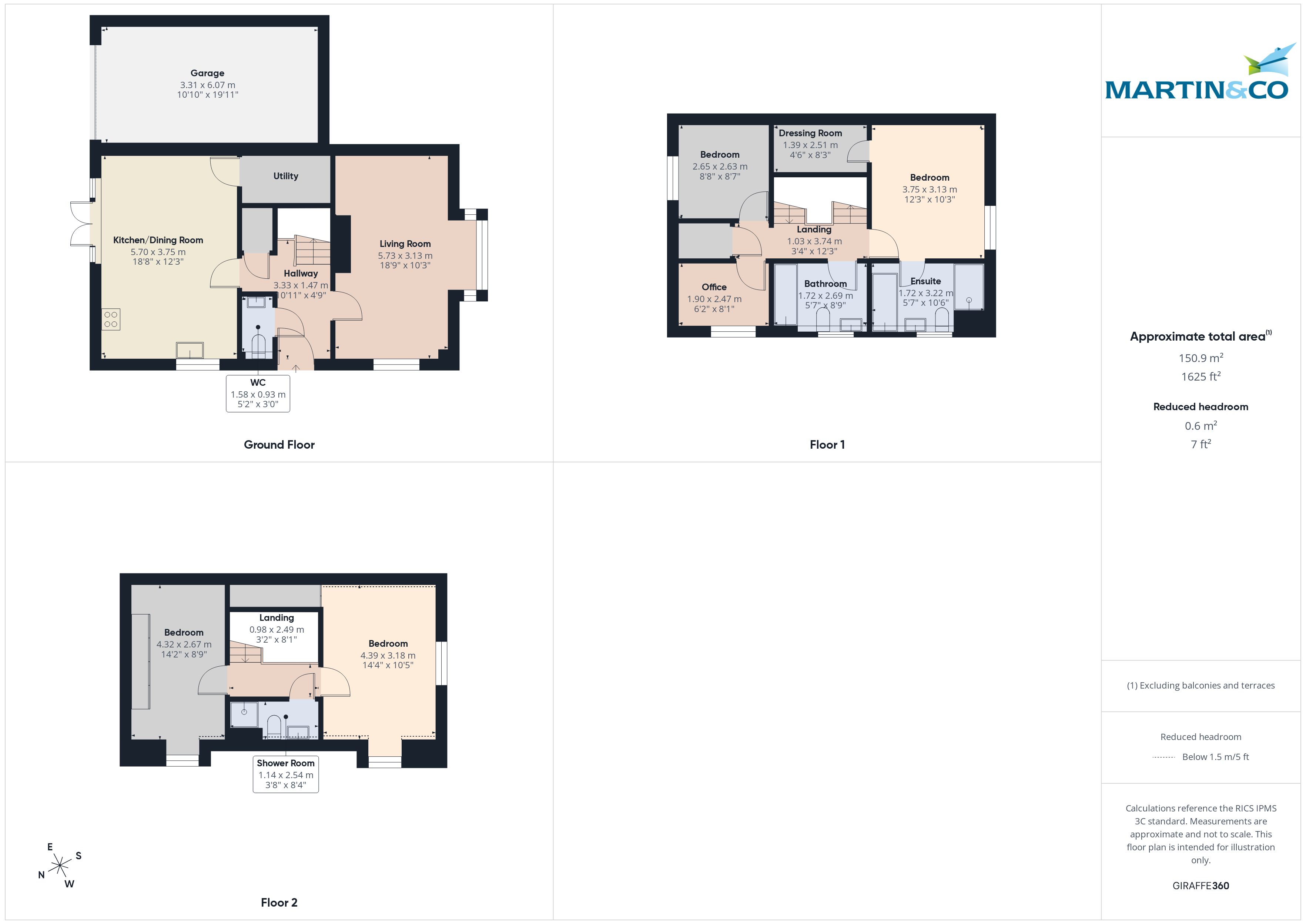 2, Oriel Road, Horsham floorplan
