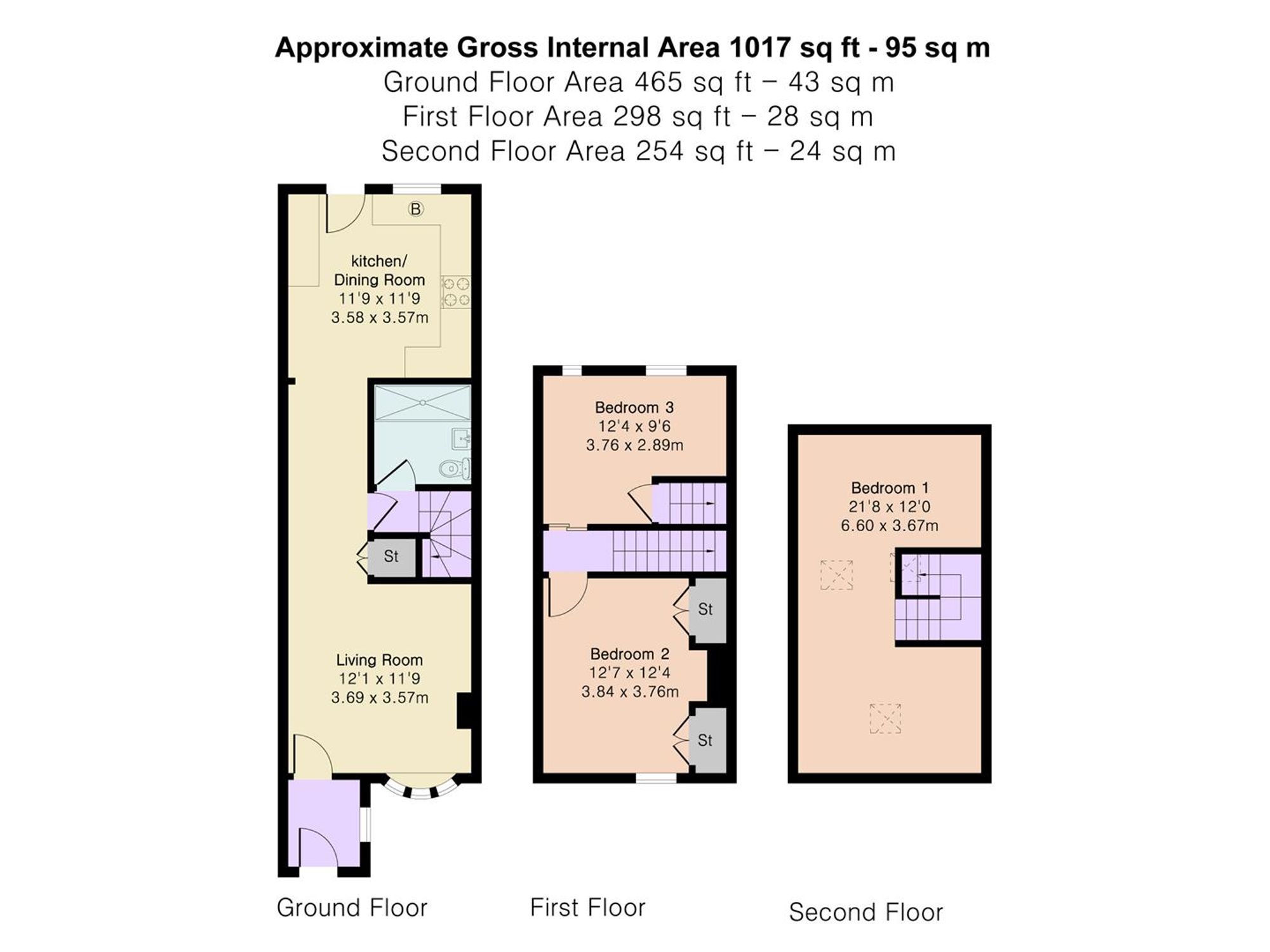 8 Oldhall Street, Hertford floorplan