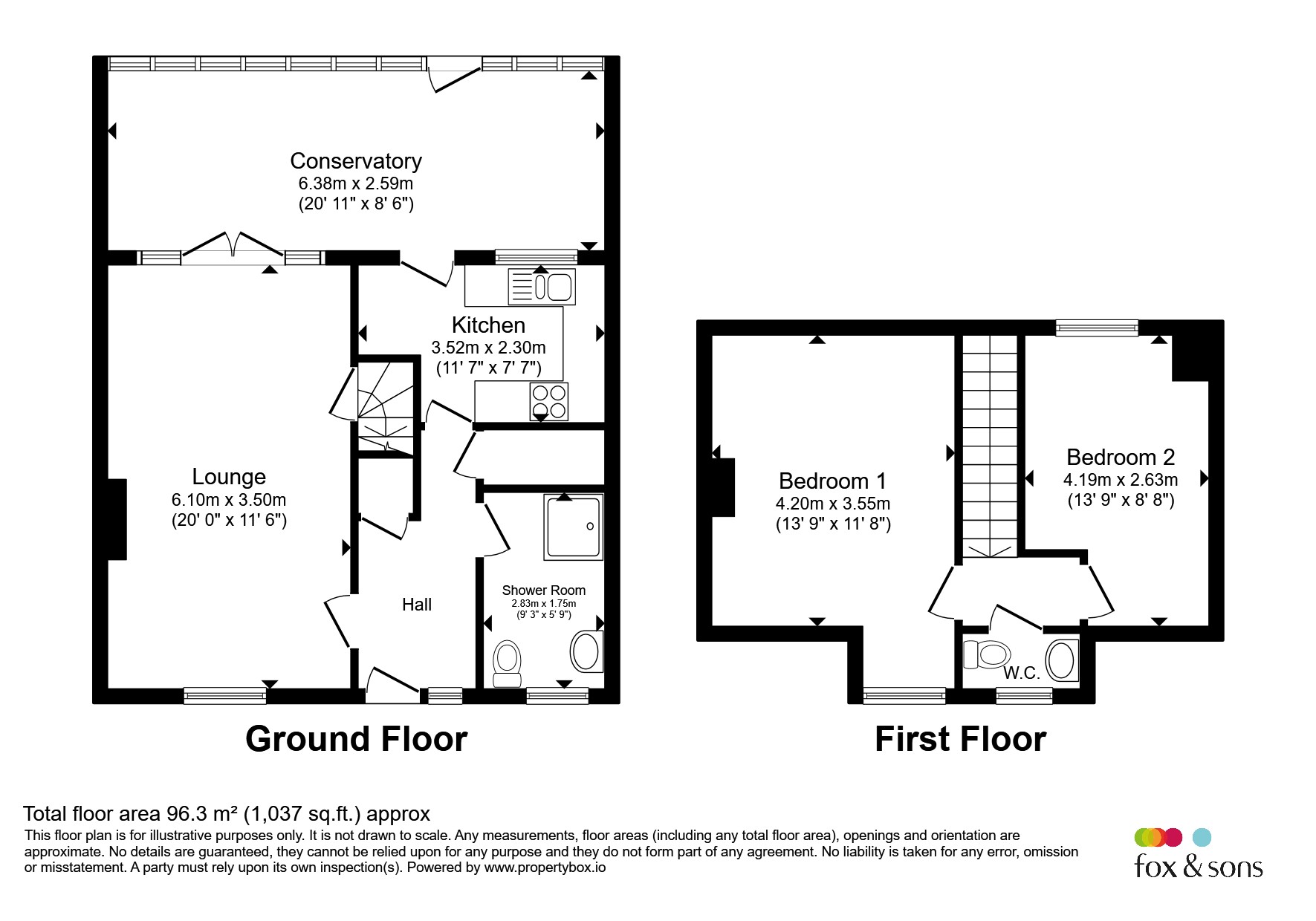 64, Castle Drive, Pevensey floorplan