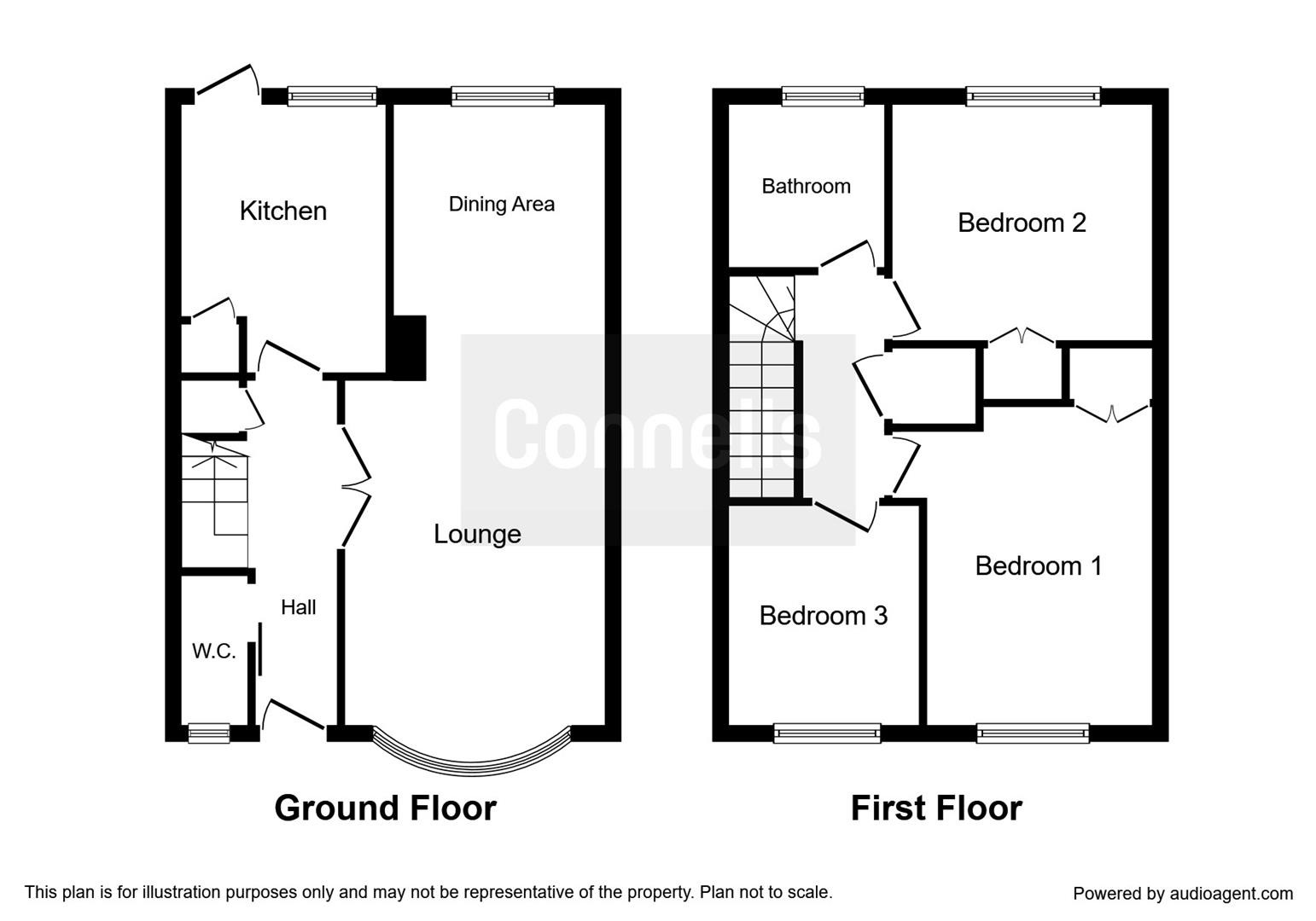 3 Bedrooms Terraced house for sale in Southway, Burgess Hill RH15
