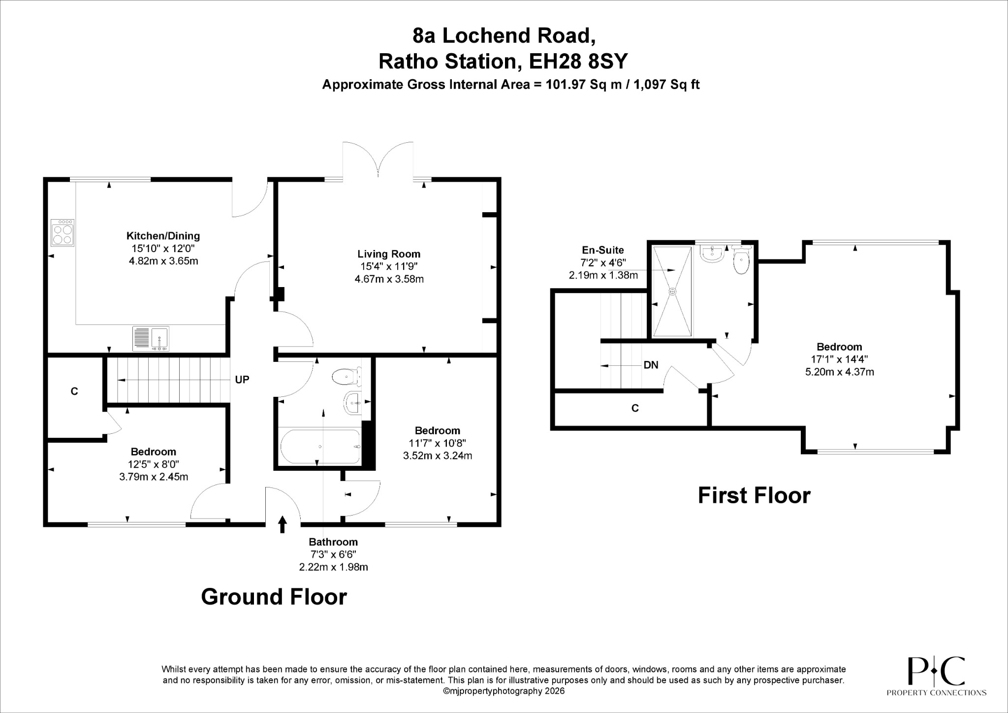 8A Lochend Road, Ratho Station, City of Edinburgh floorplan