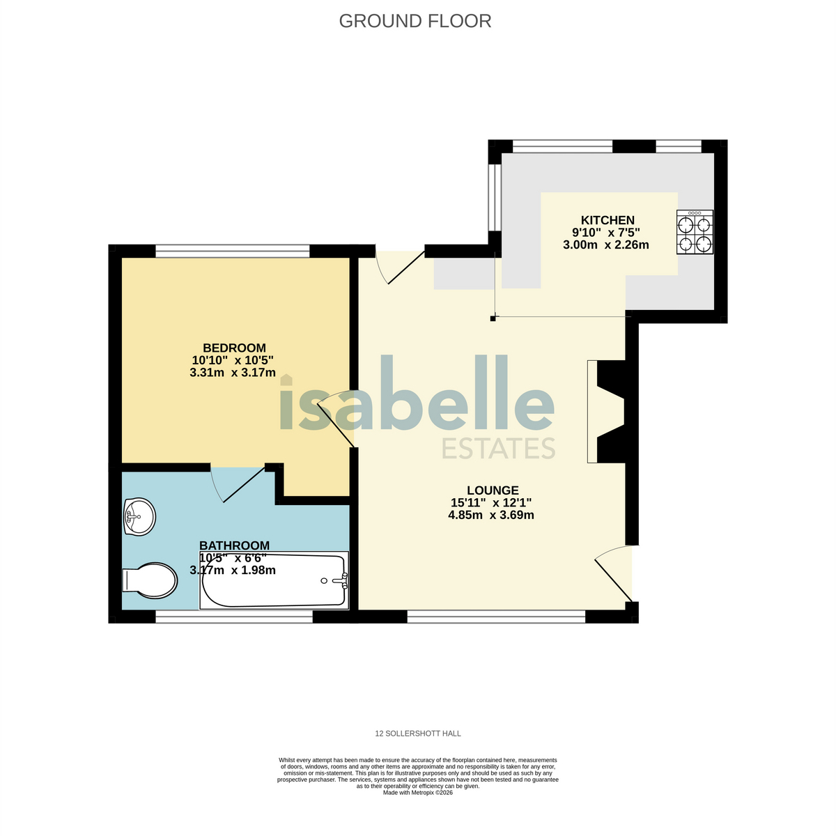 Sollershott Hall, Letchworth Garden City floorplan