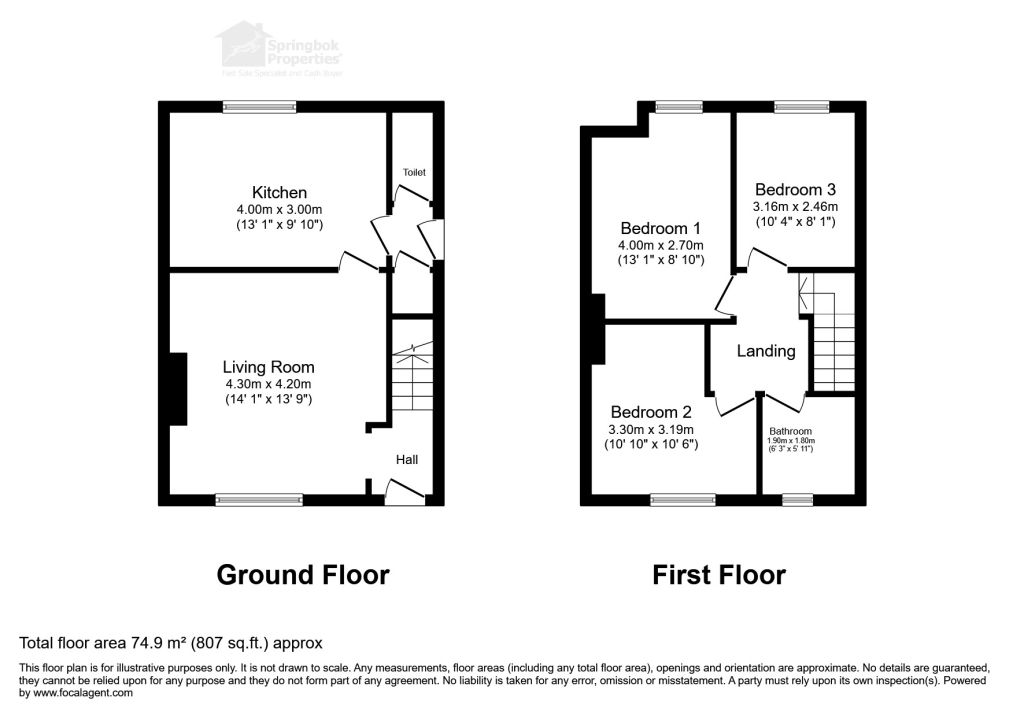 52, Abbotts Street, Walsall floorplan