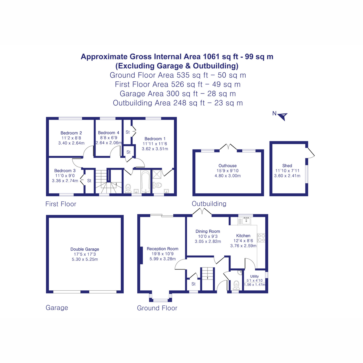 25, Lime Grove, Southmoor floorplan