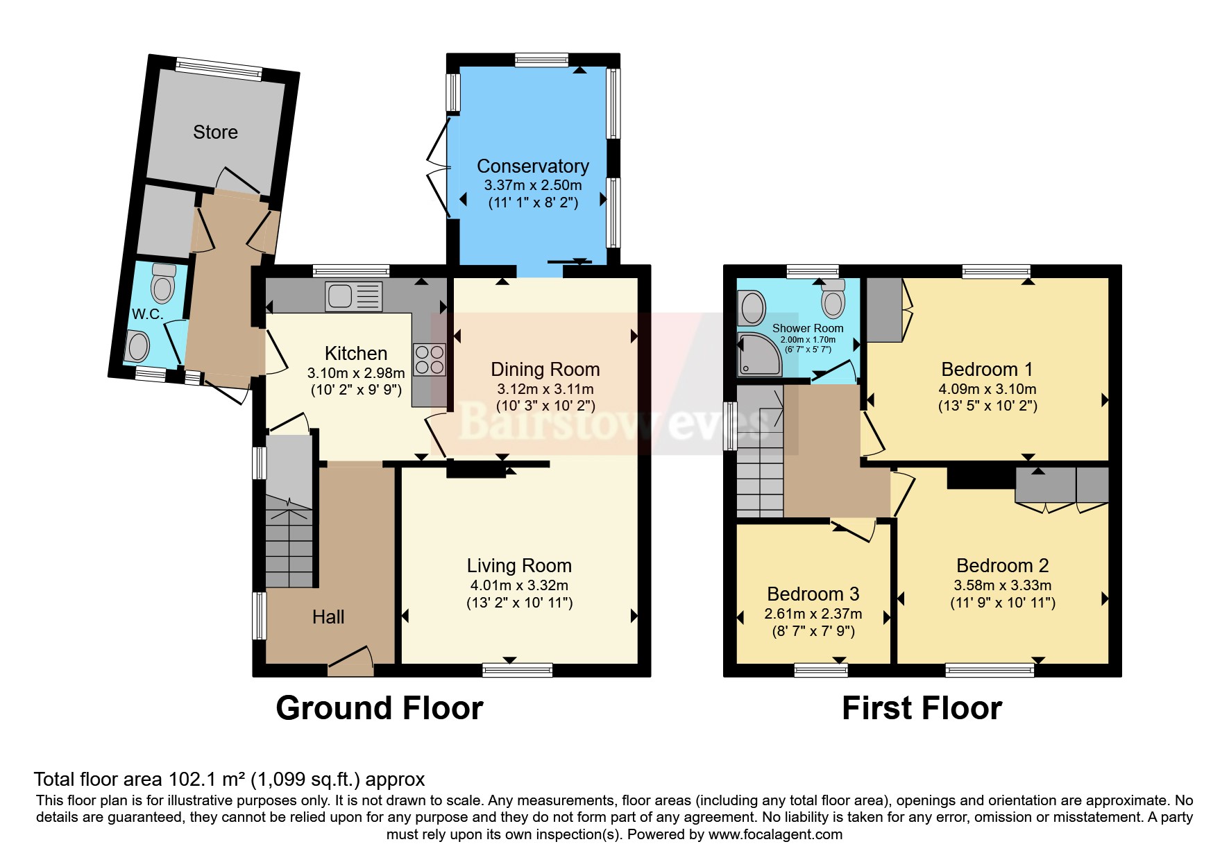 25, Robinsons Hill, Nottinghamshire floorplan