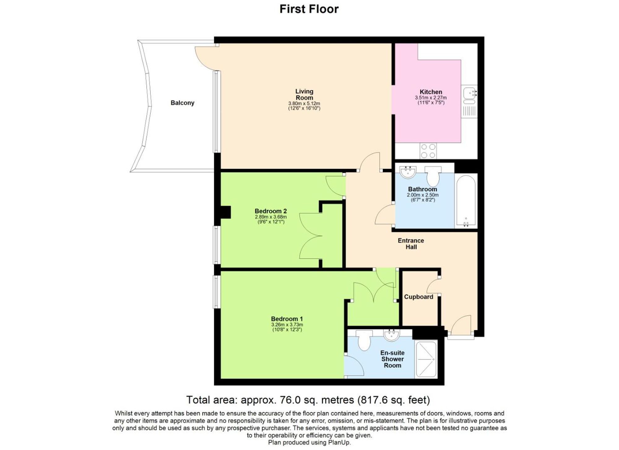 21 Picton, Cardiff floorplan