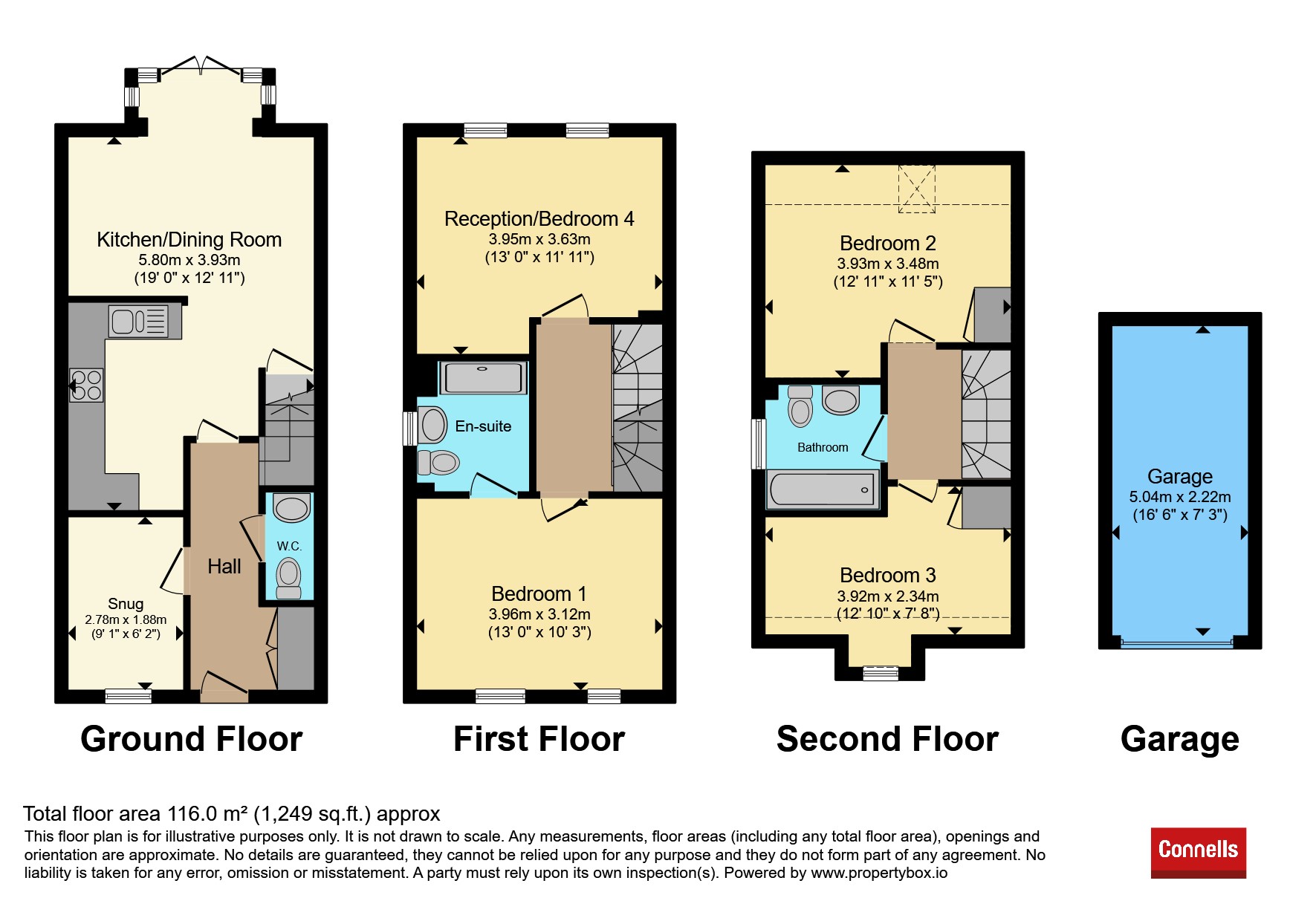 73, Gold Furlong, Bedford floorplan