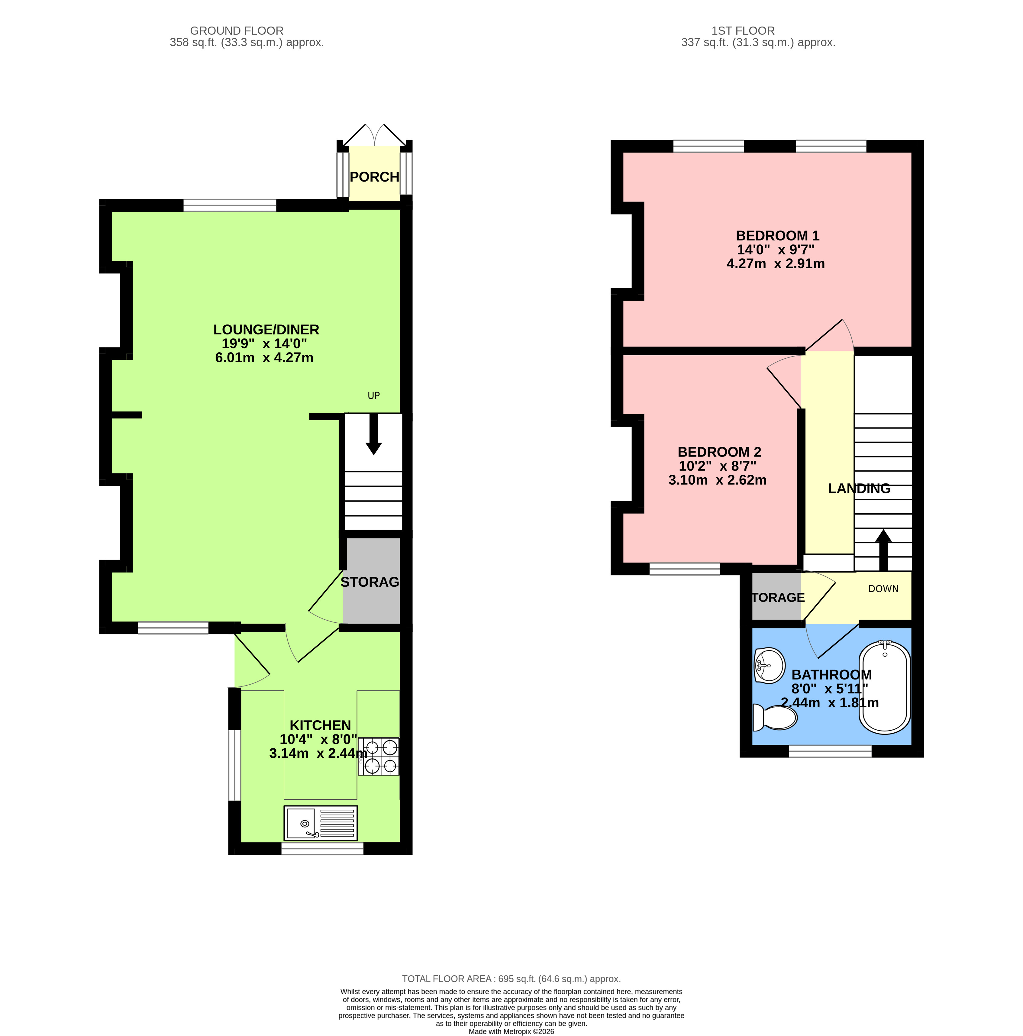 35, Merton Road, Middlesex floorplan