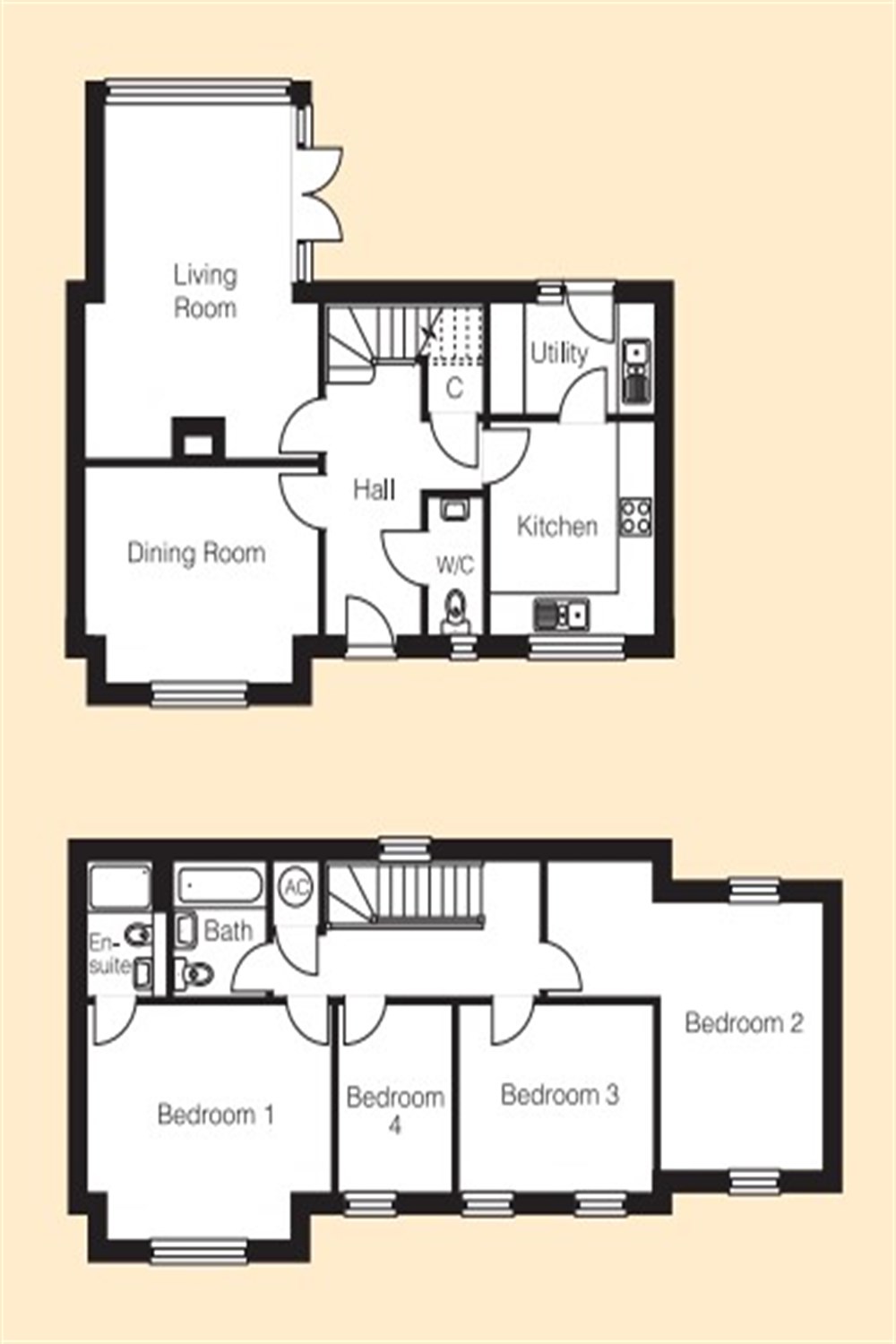 Mansion Gardens, Braintree CM7, 4 bedroom linkdetached house for sale
