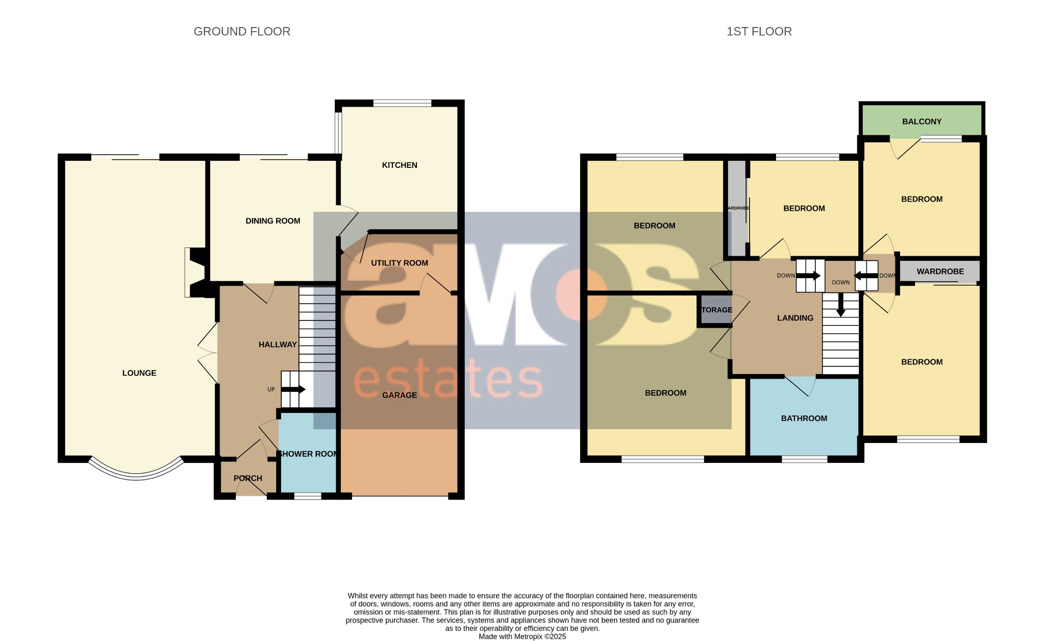 6 Southfield Close, Hadleigh, Essex floorplan