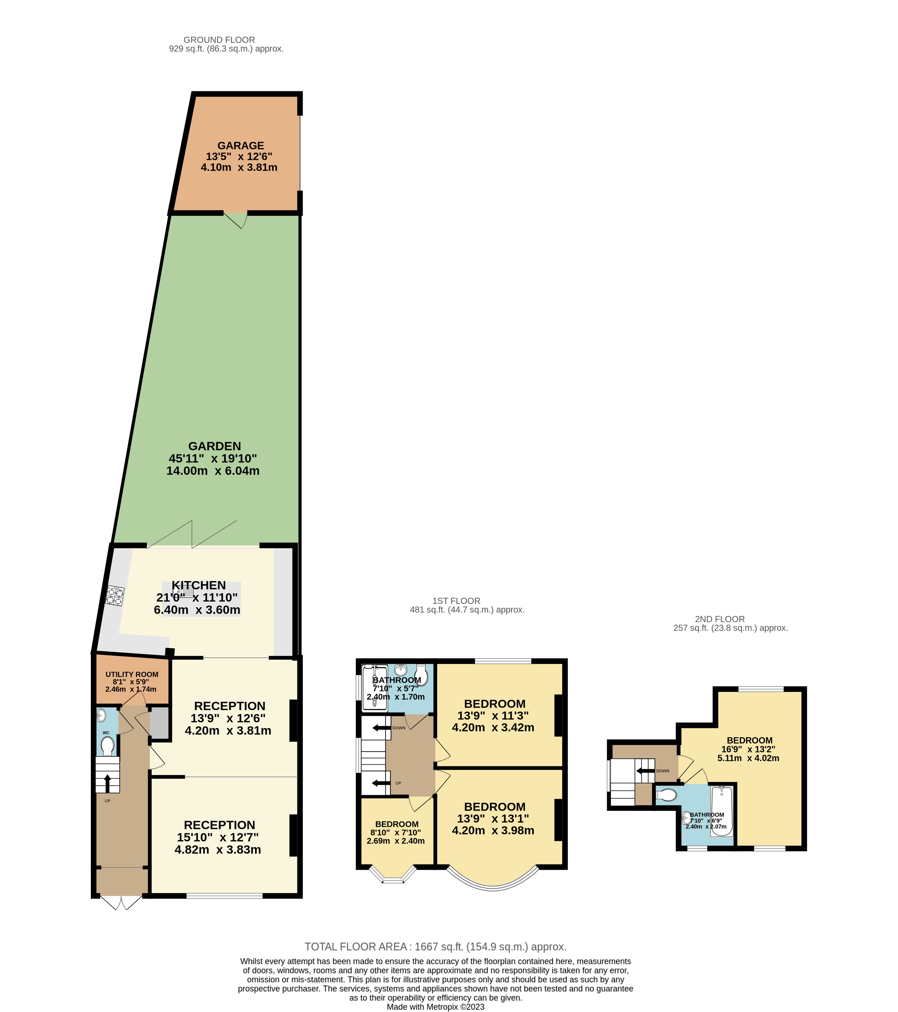 Eton Avenue, East Barnet floorplan
