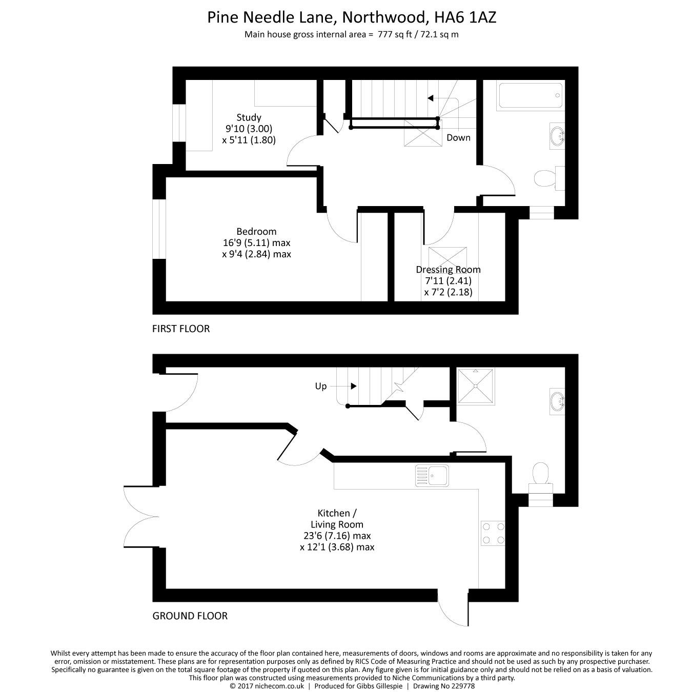 2 Bedrooms Semi-detached house to rent in Pine Needle Lane, Northwood HA6