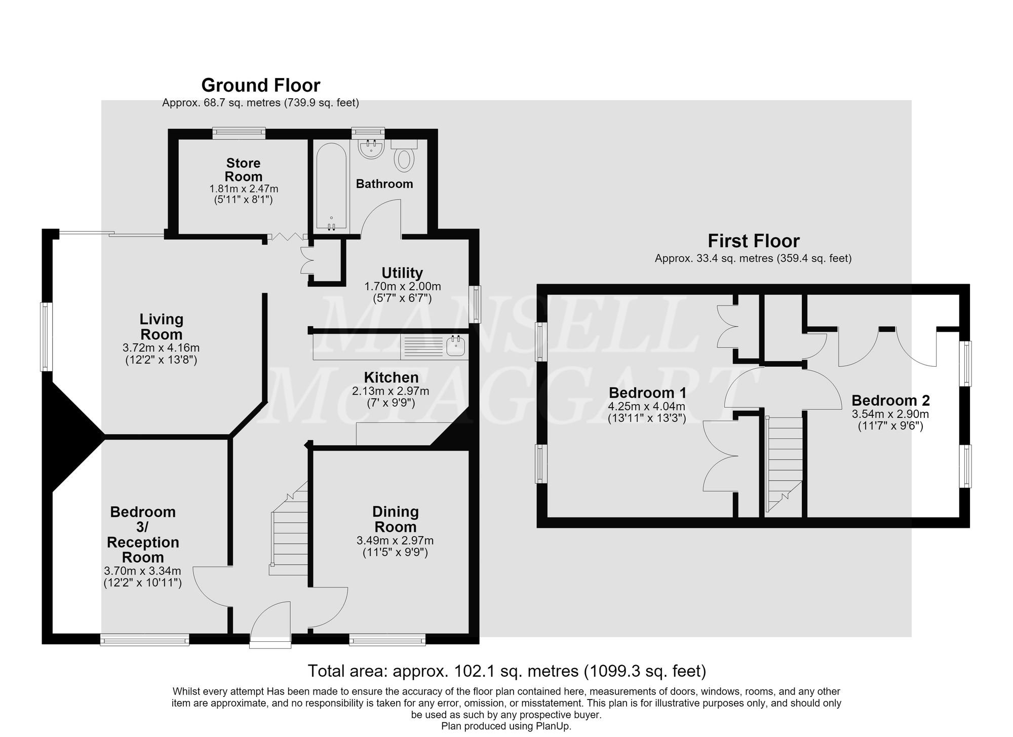 16 Woolborough Road, Crawley floorplan