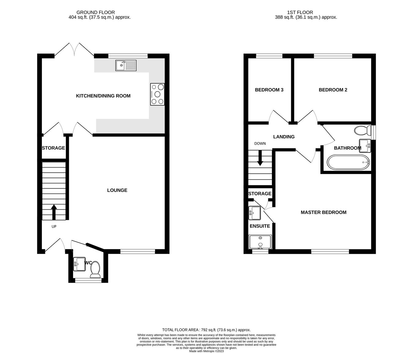 29, The Leys, Pontefract floorplan