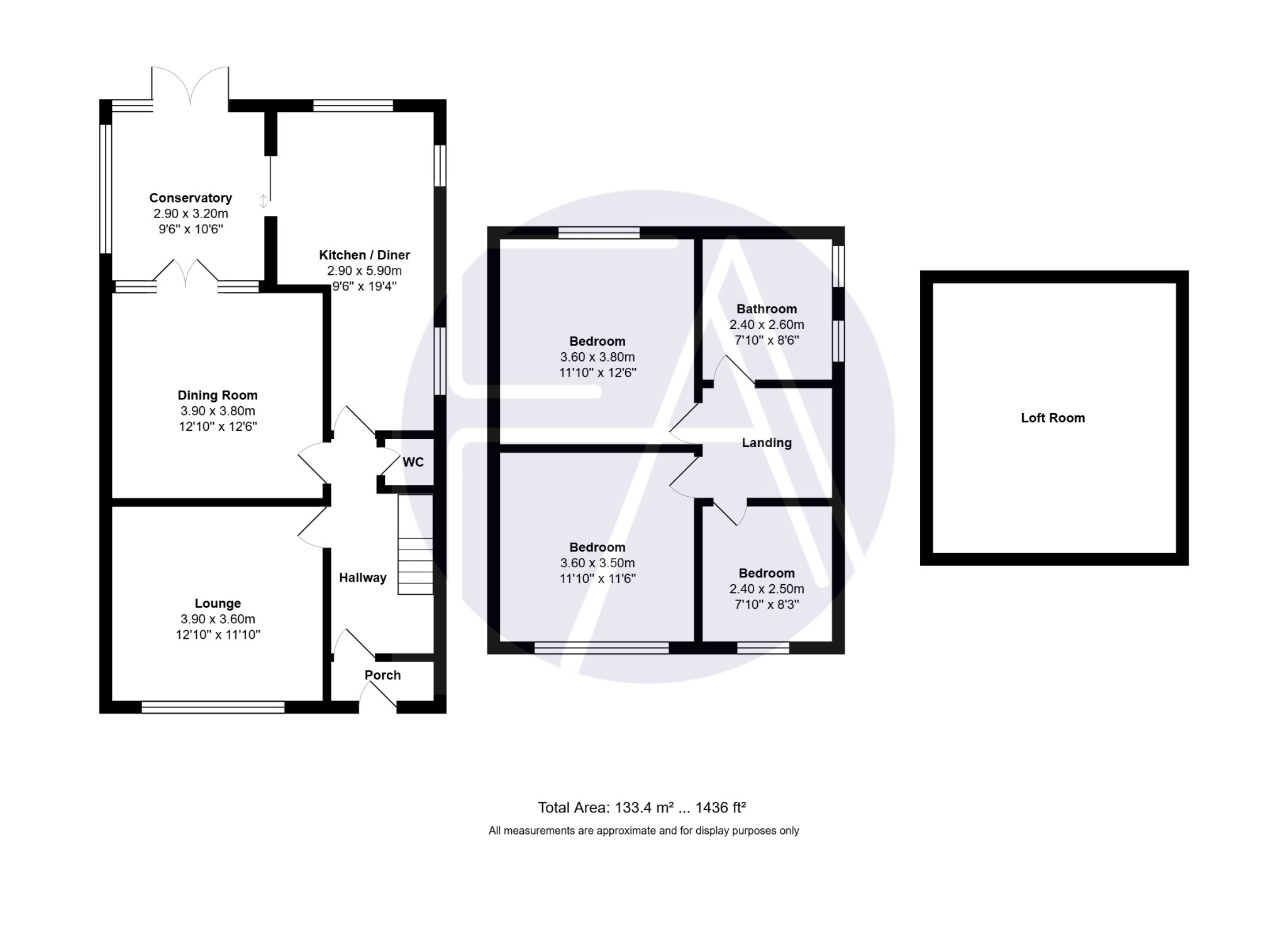 68 Bath Street North, Southport, Merseyside floorplan