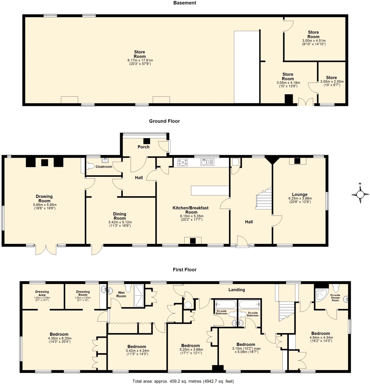 Little Treaddow,, St. Owens Cross, Herefordshire floorplan