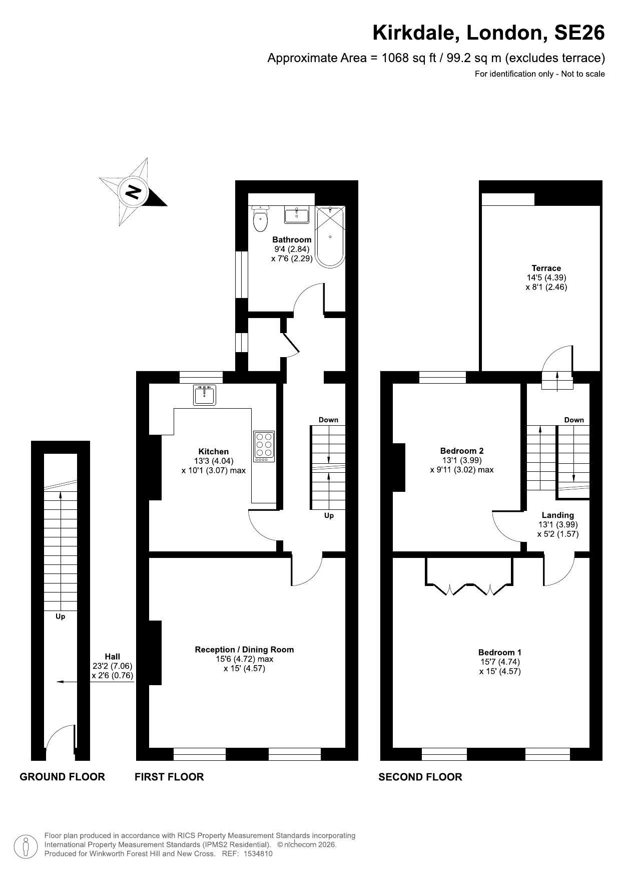 Kirkdale, London floorplan