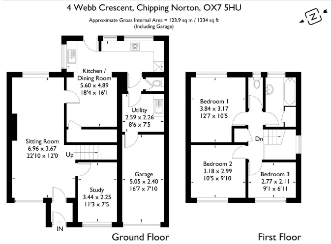 4, Webb Crescent, Chipping Norton floorplan