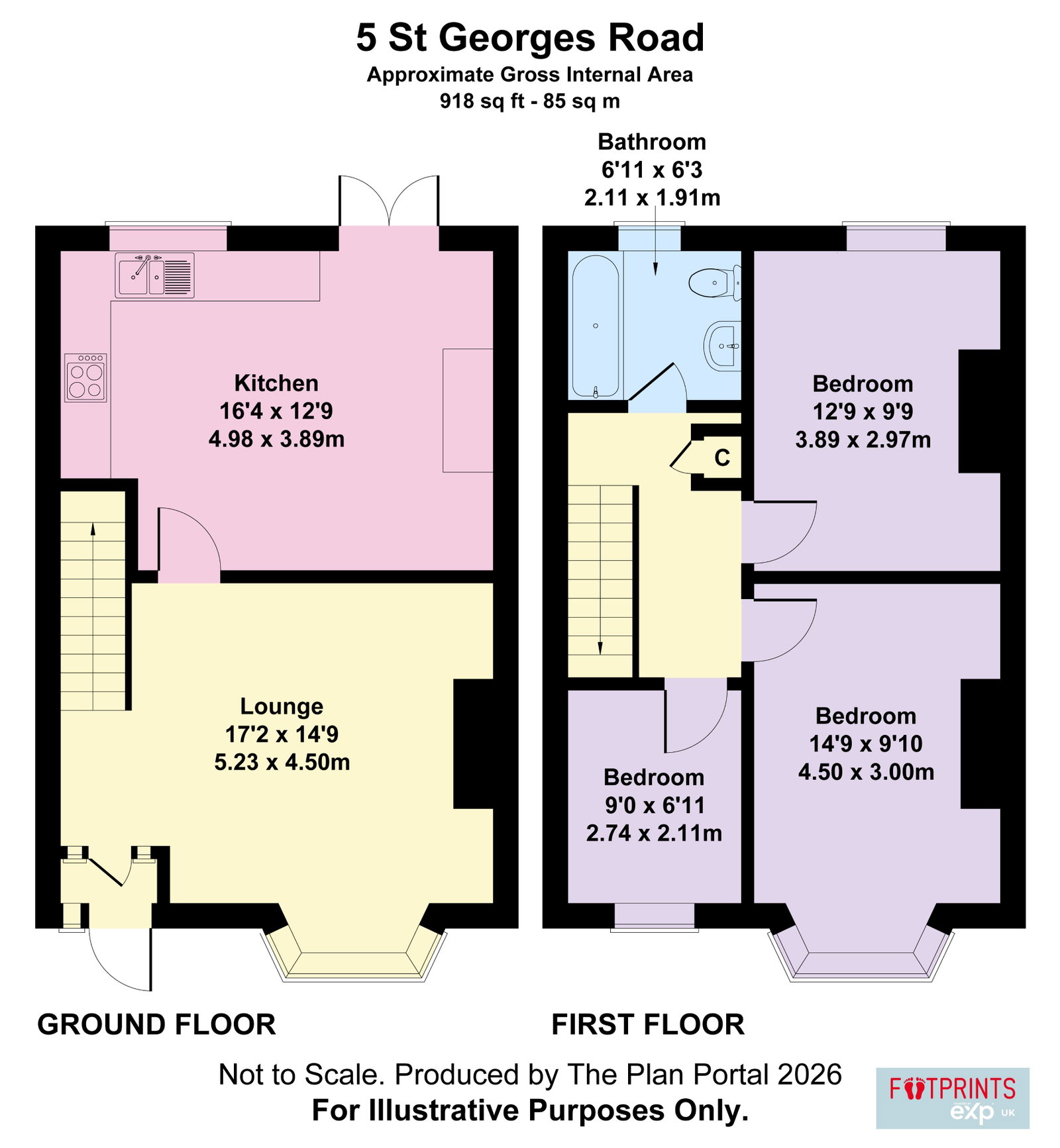 5, St. Georges Road, Broadstairs floorplan